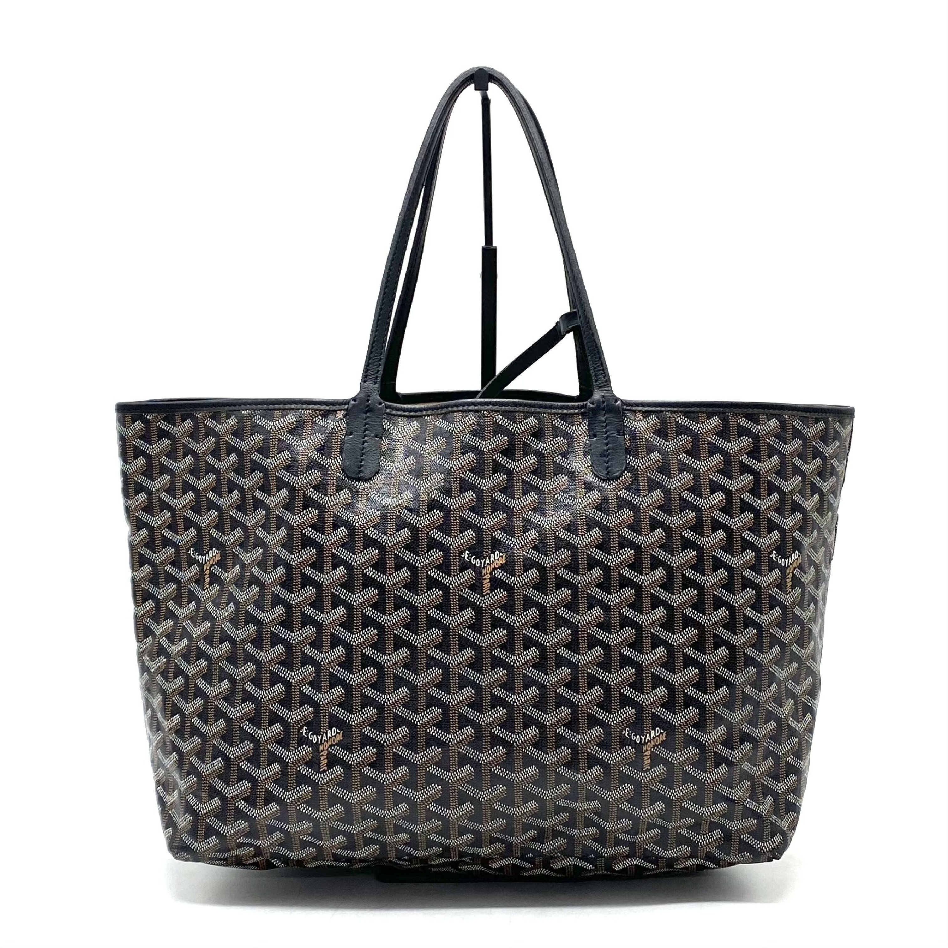 Saint Louis Leather Tote Bag with Pouch — view 3