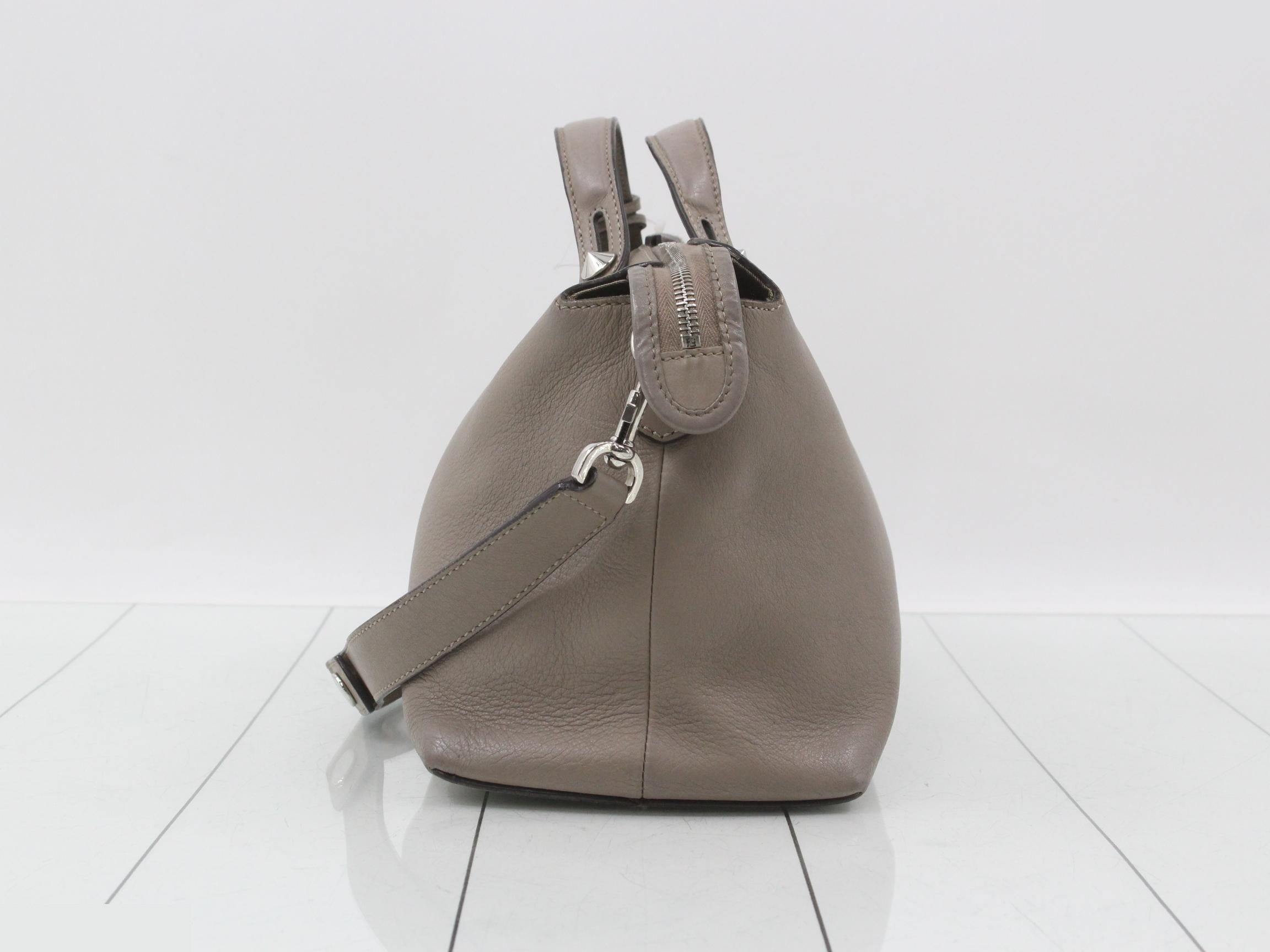 2-Way Bag, Greige Leather — view 3