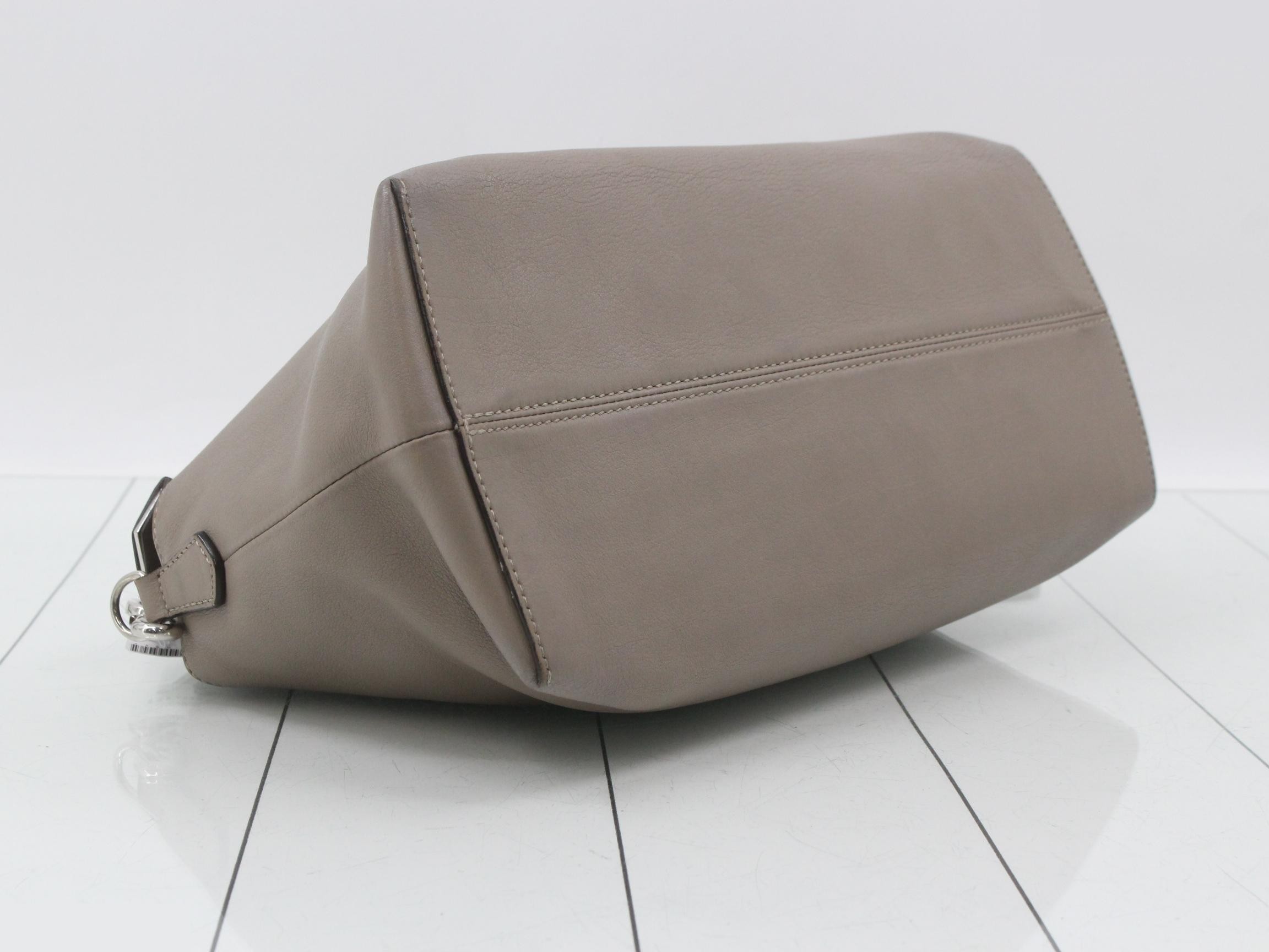2-Way Bag, Greige Leather — view 5