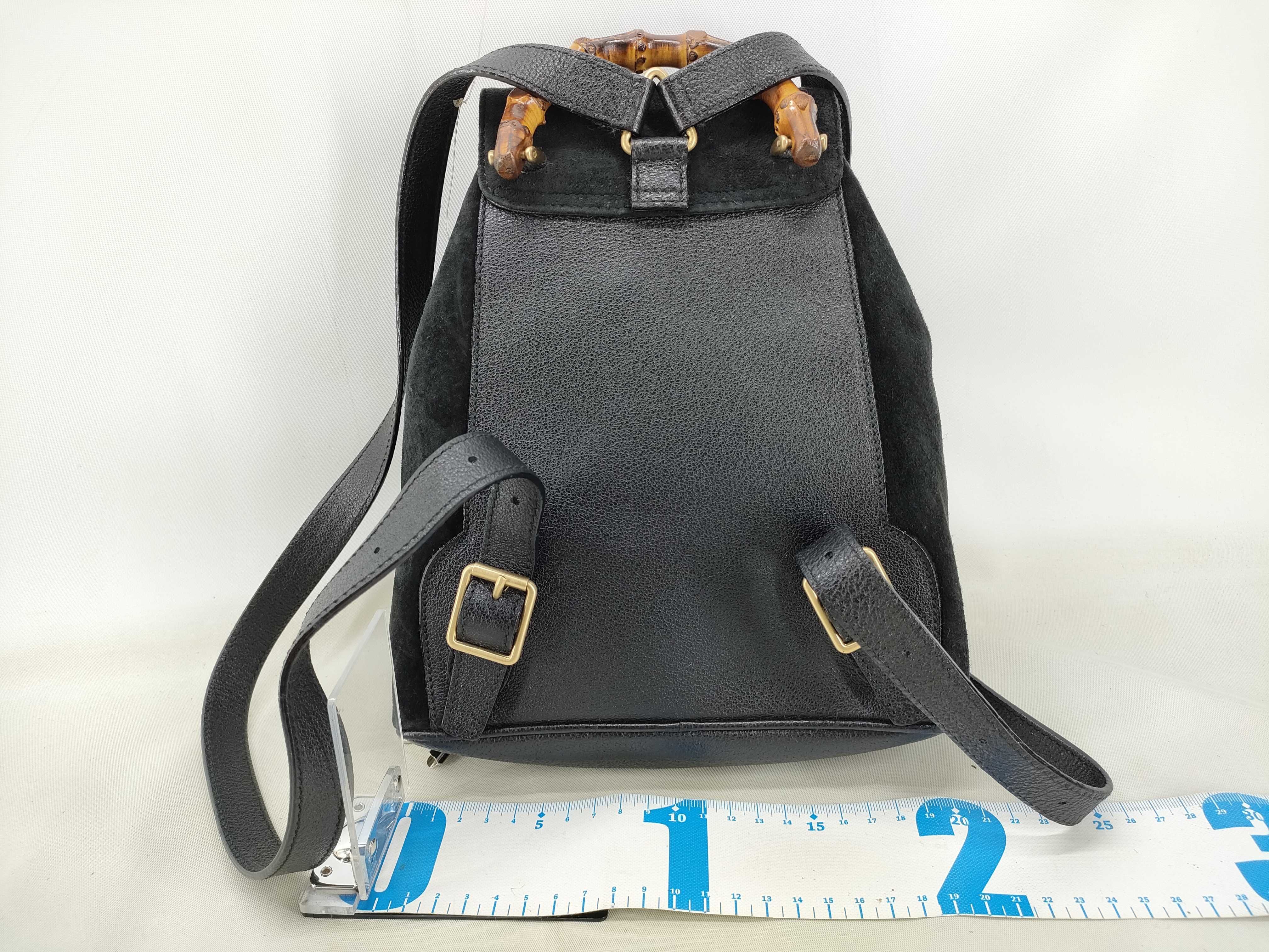 Bamboo Mini Backpack, Suede Leather, 003.1956.0030 Backpack — view 2