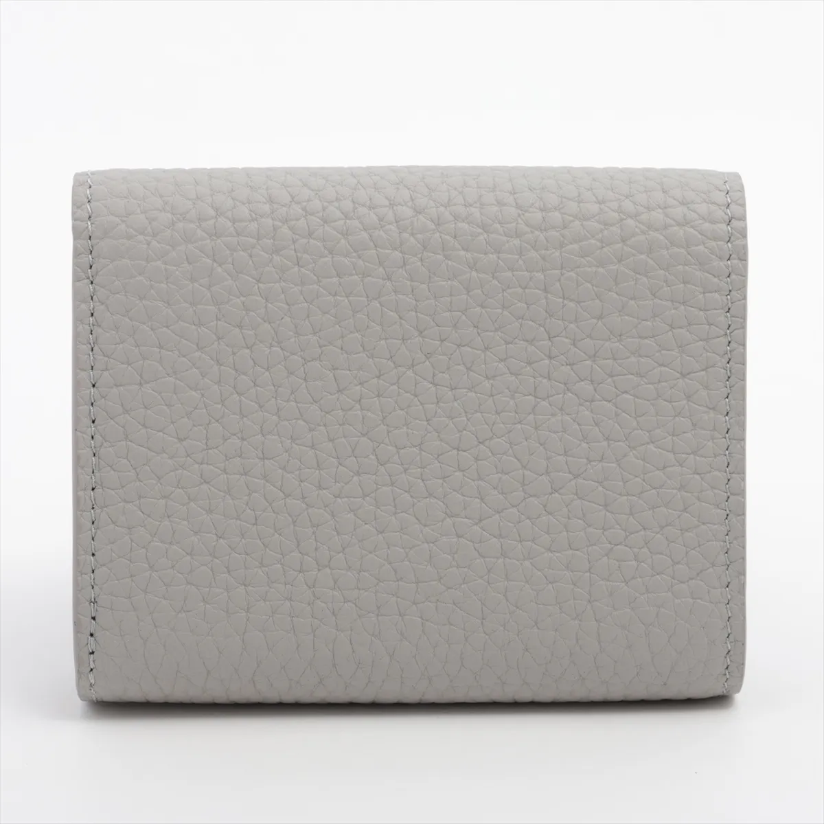 Taurillon Portefeuille Capucines Tiny M12406 Gray Compact Wallet (RFID detected) — view 2