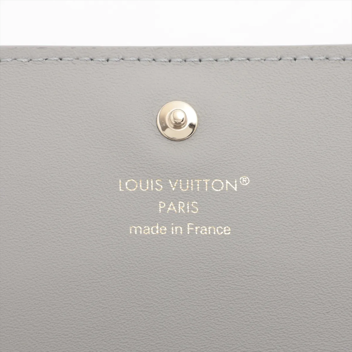 Taurillon Portefeuille Capucines Tiny M12406 Gray Compact Wallet (RFID detected) — view 9