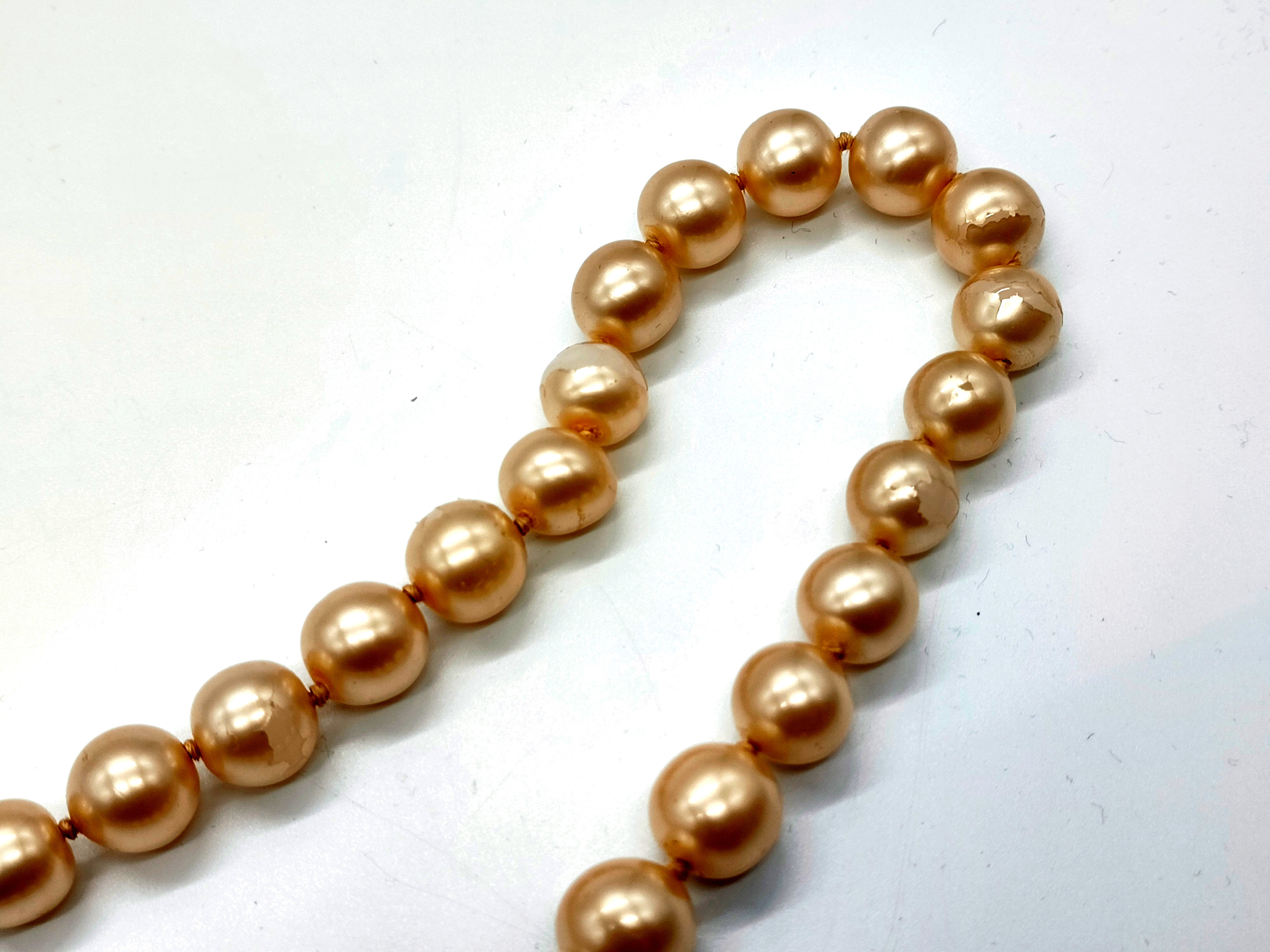 Coco Mark Turnlock Pearl Necklace 97P Necklace — view 6