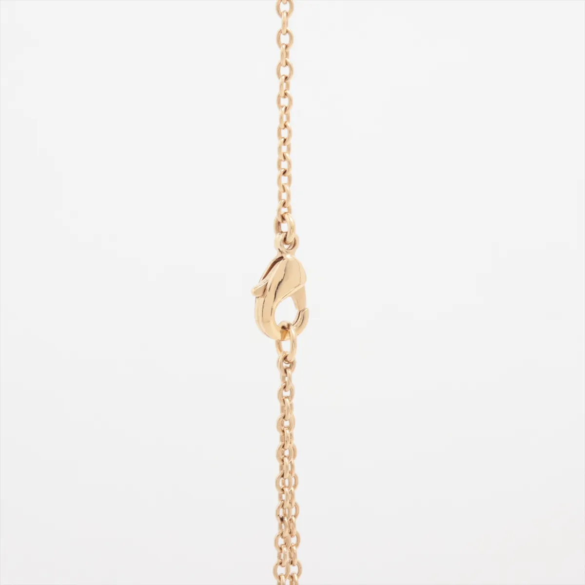 Clair D Lune Necklace GP x Rhinestone x Fake Pearl Gold — view 3