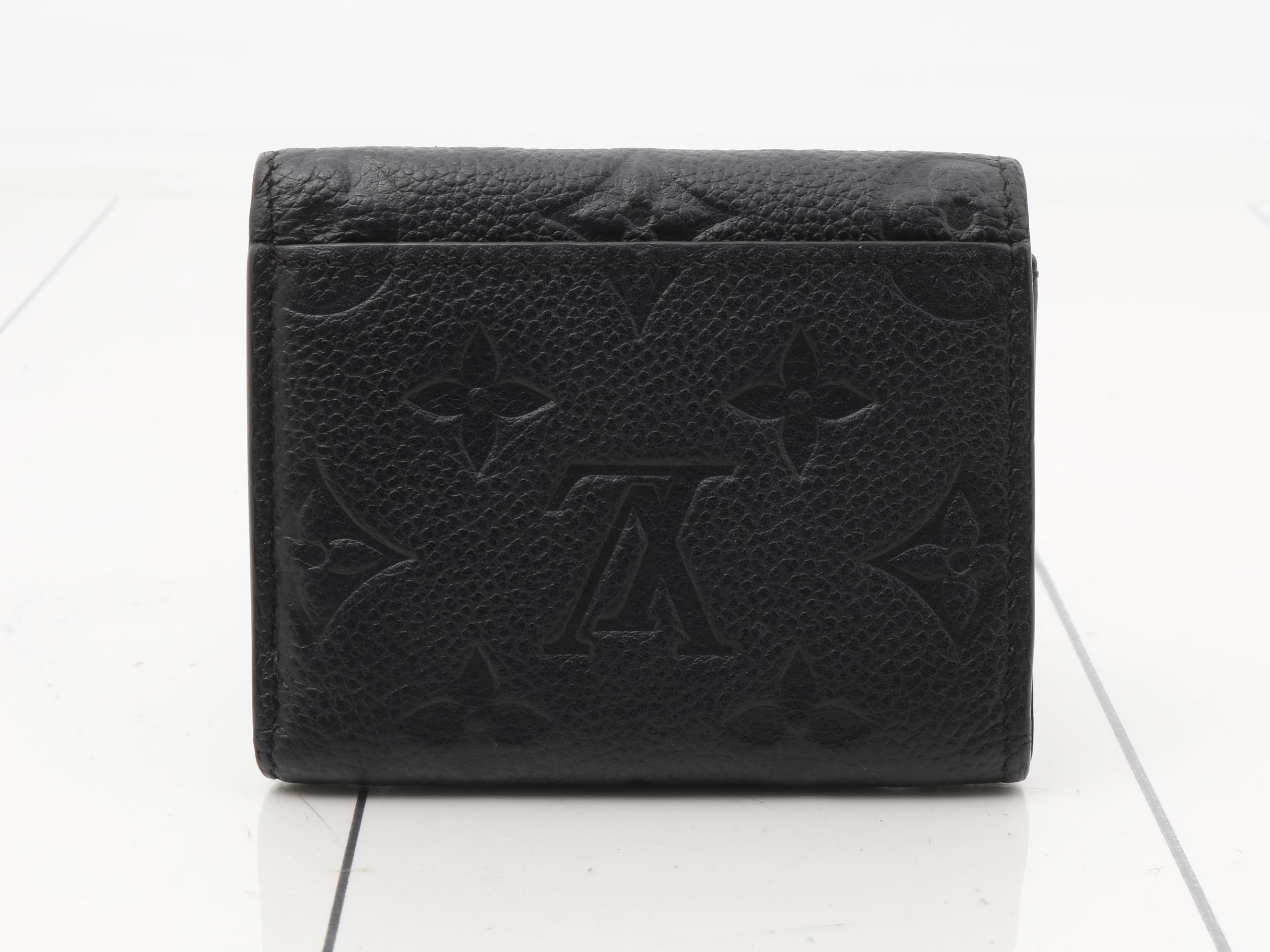Portefeuille Zoé Empreinte Noir — view 2