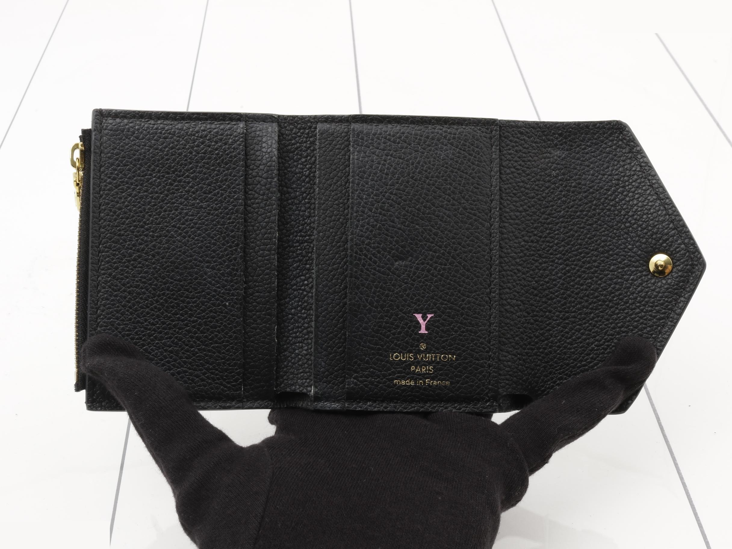 Portefeuille Zoé Empreinte Noir — view 4