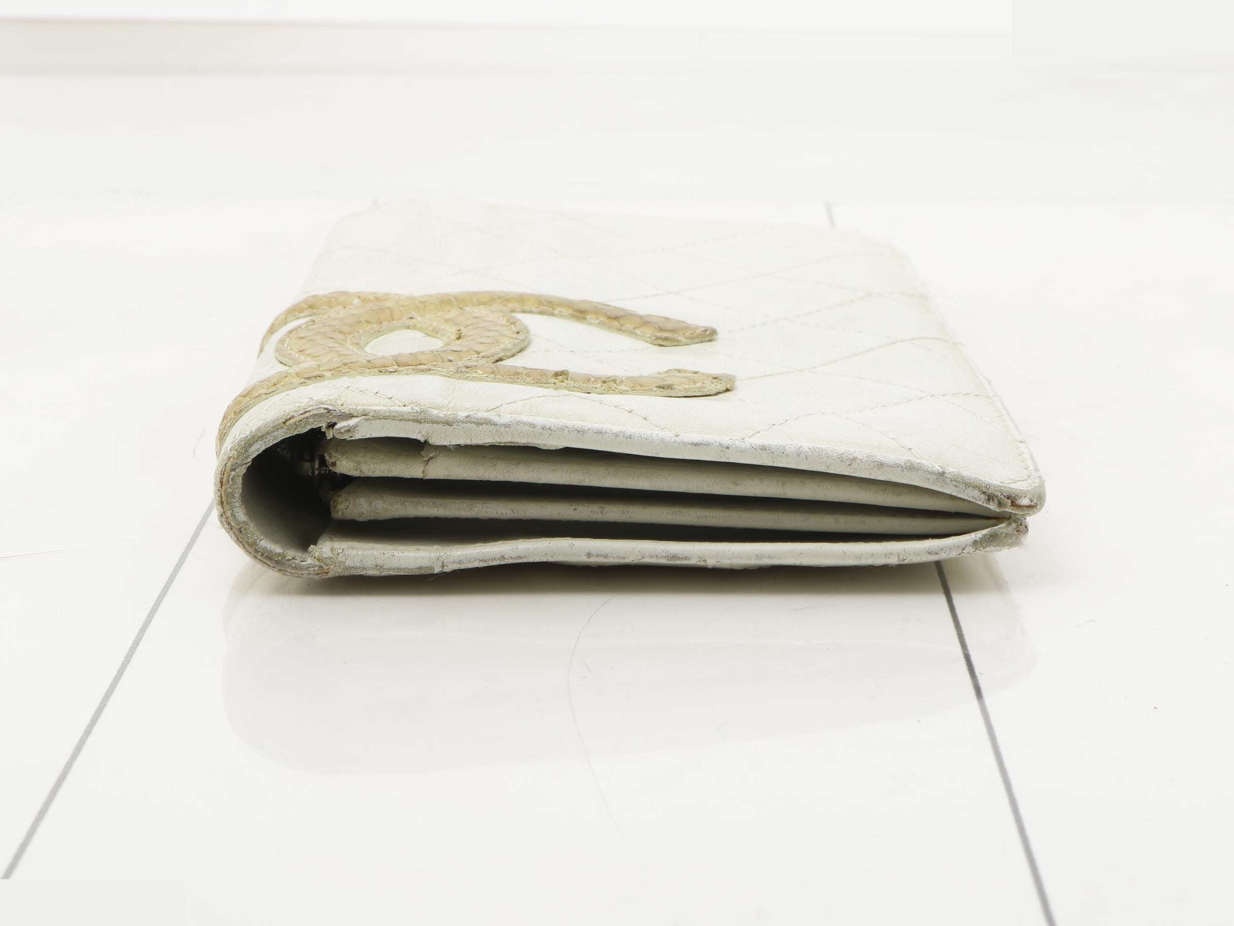 Coco Mark Matelassé Long Wallet — view 3
