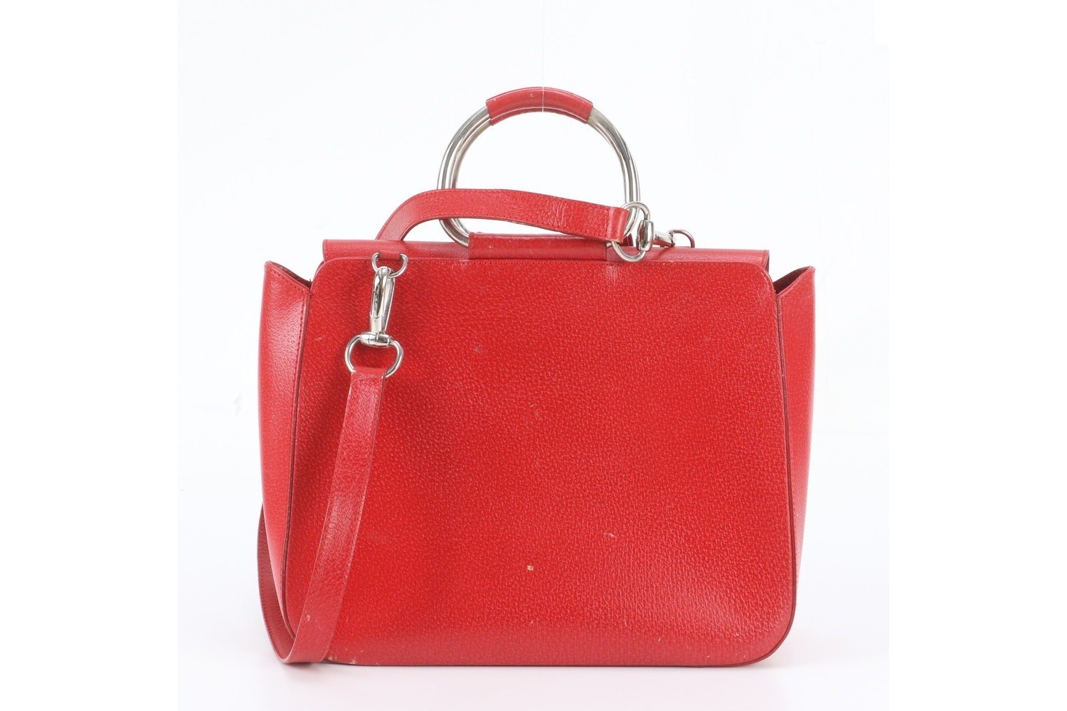 Leather 2-Way Shoulder Bag, Crossbody Bag, Handbag, Tote Bag — view 4