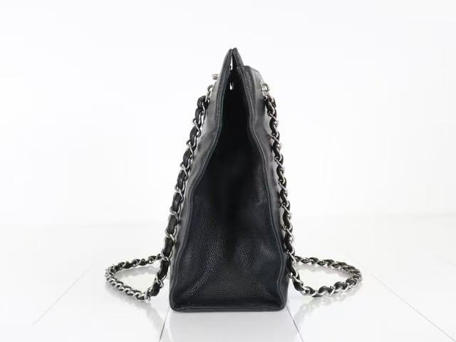 Turnlock Caviar Chain Tote, No. 5 — view 5