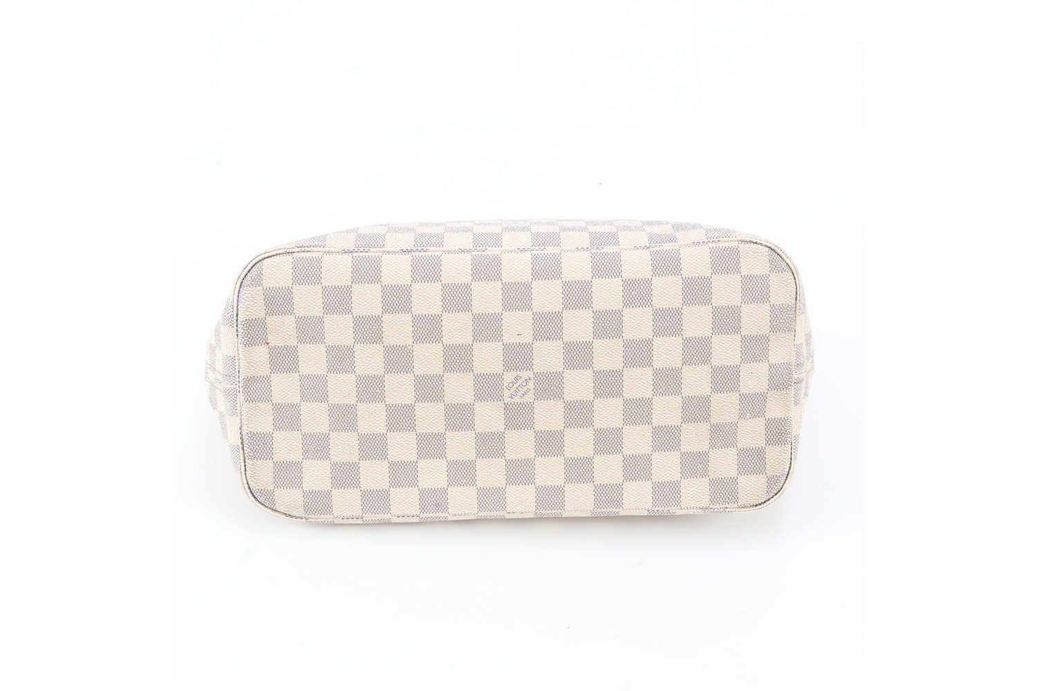 Damier Azur Neverfull MM N51107 Leather Tote Bag (Shoulder Bag) — view 6