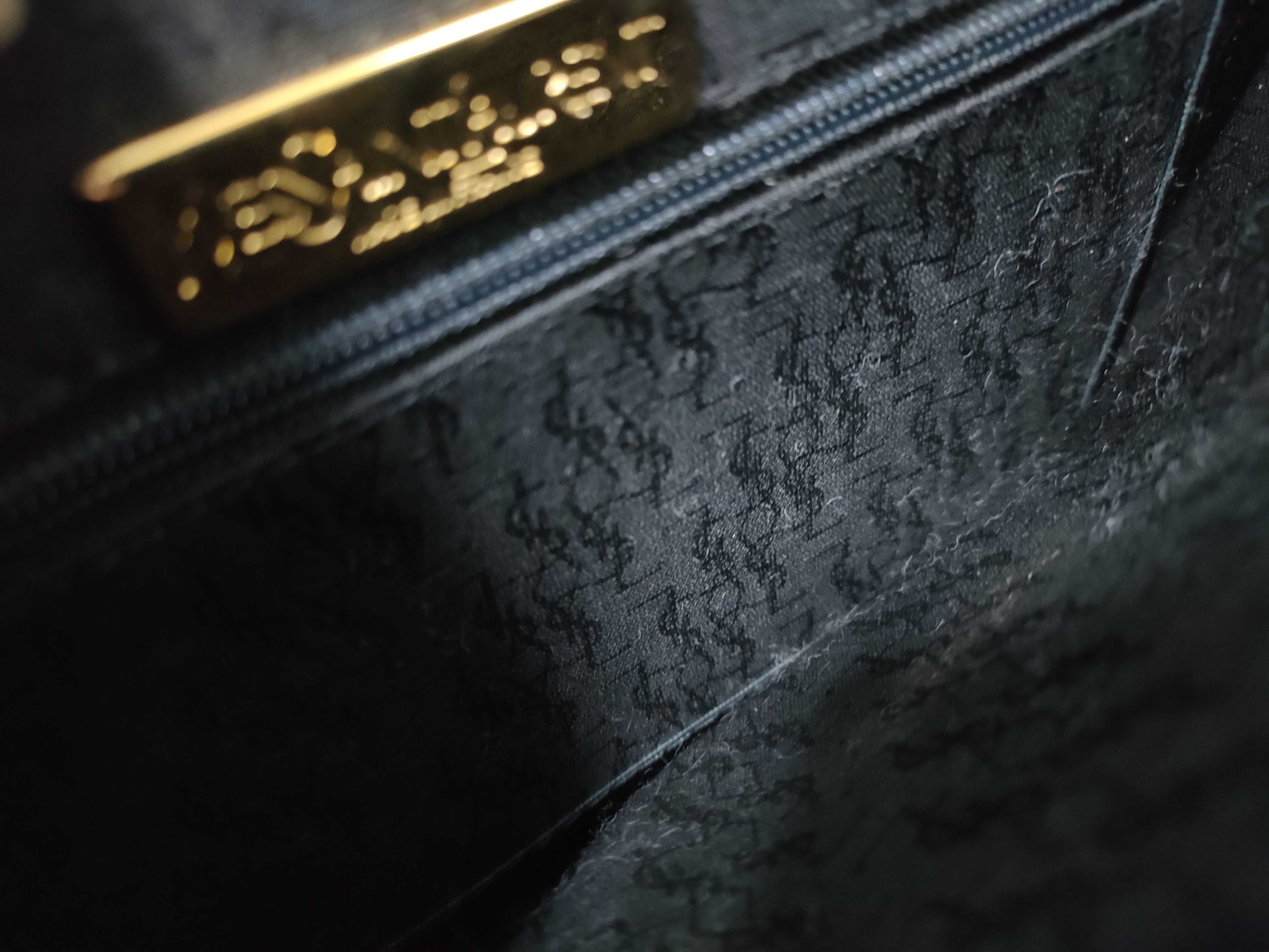 Shoulder Bag, Woven Design, Black Shoulder Bag — view 12