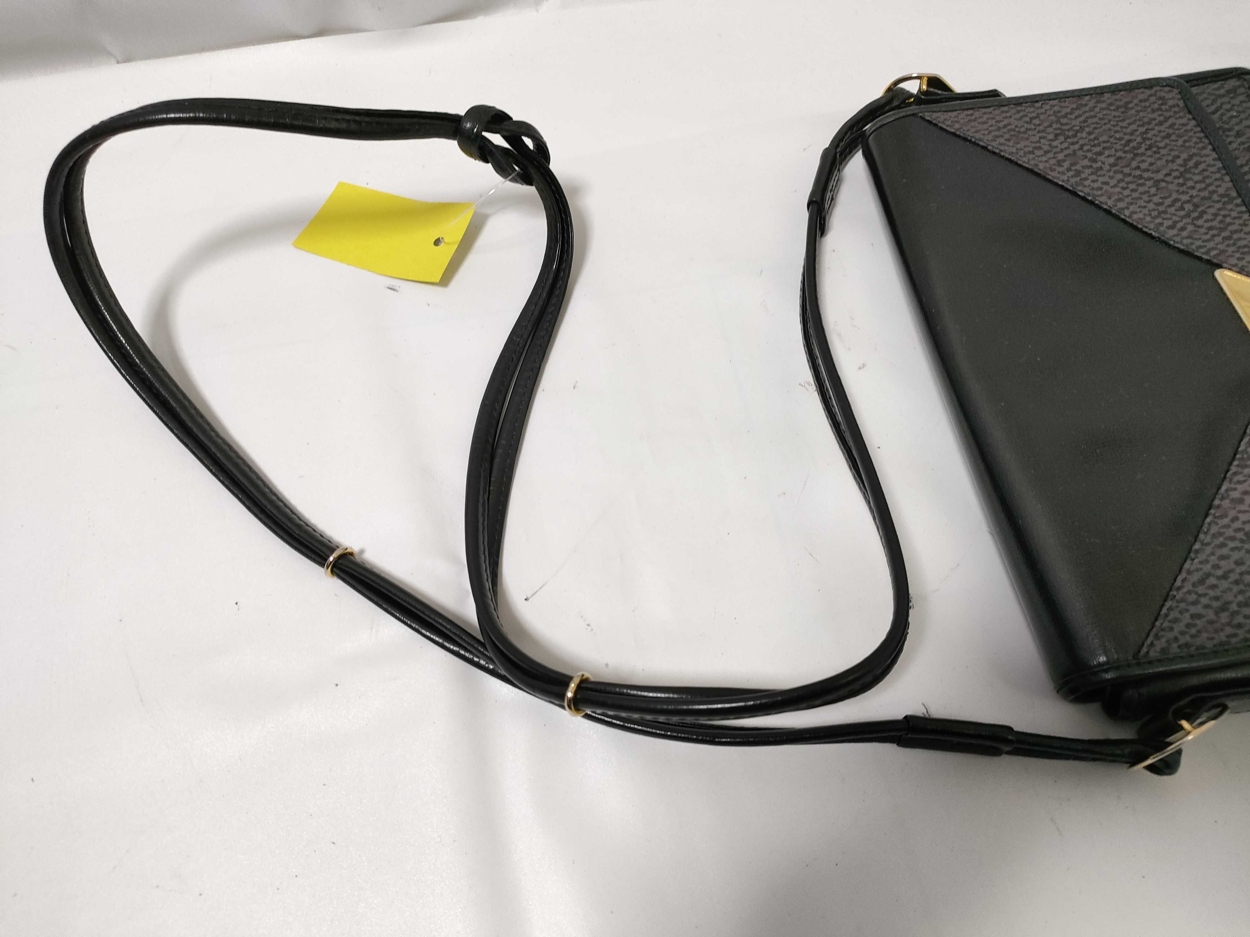 Shoulder Bag, Woven Design, Black Shoulder Bag — view 3