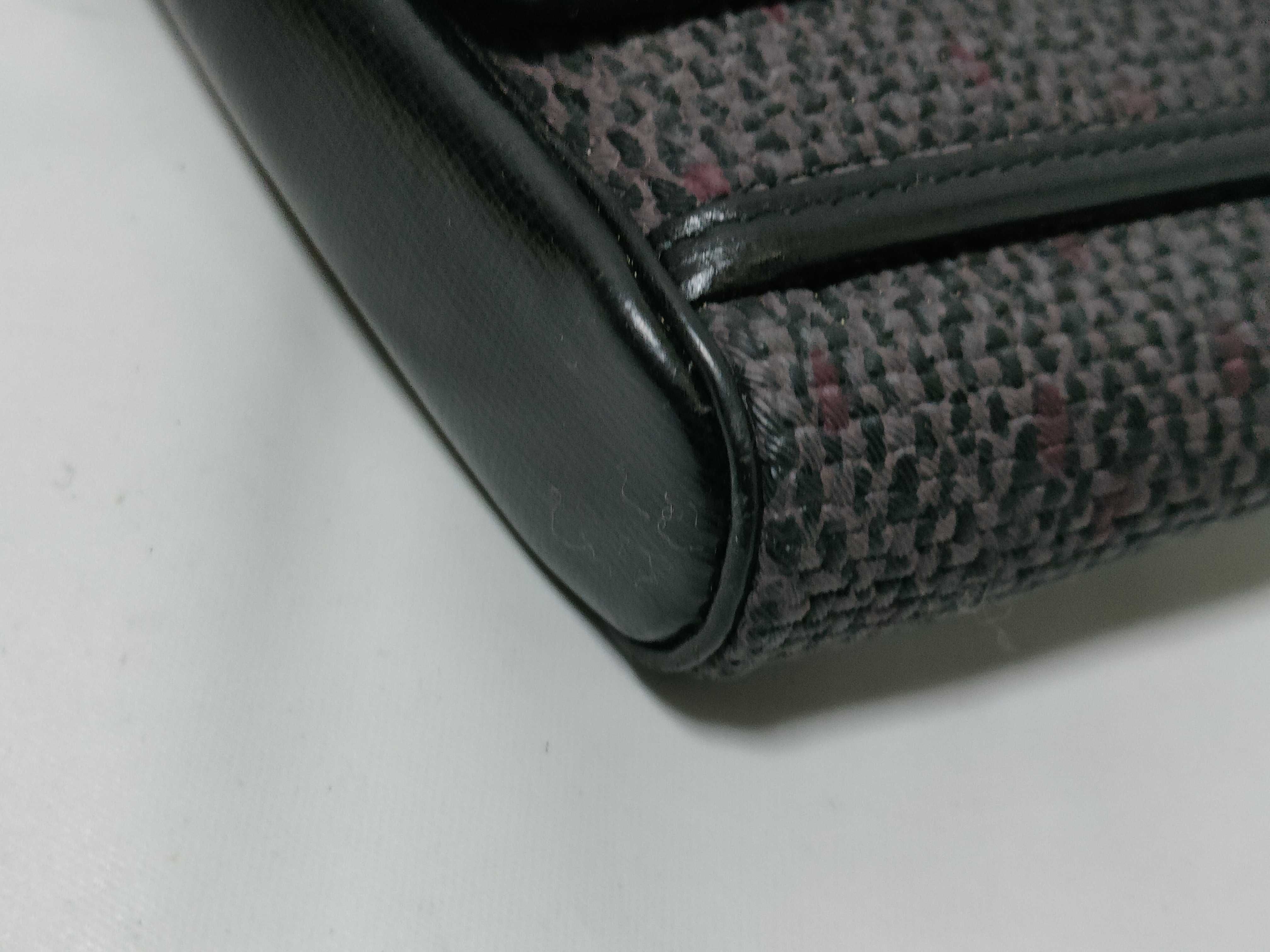 Shoulder Bag, Woven Design, Black Shoulder Bag — view 6