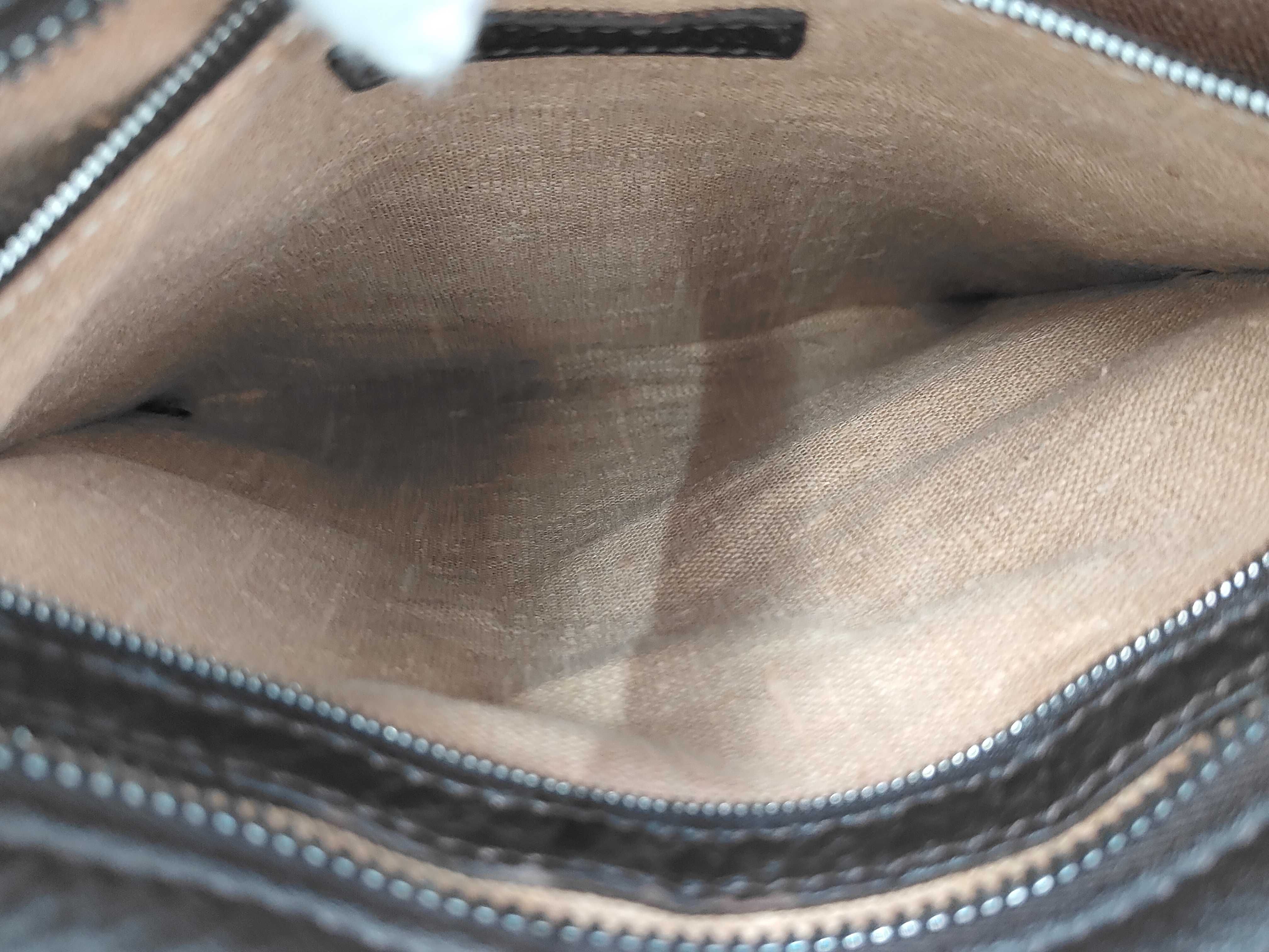 Calf Hair Leather Tote Bag — view 9