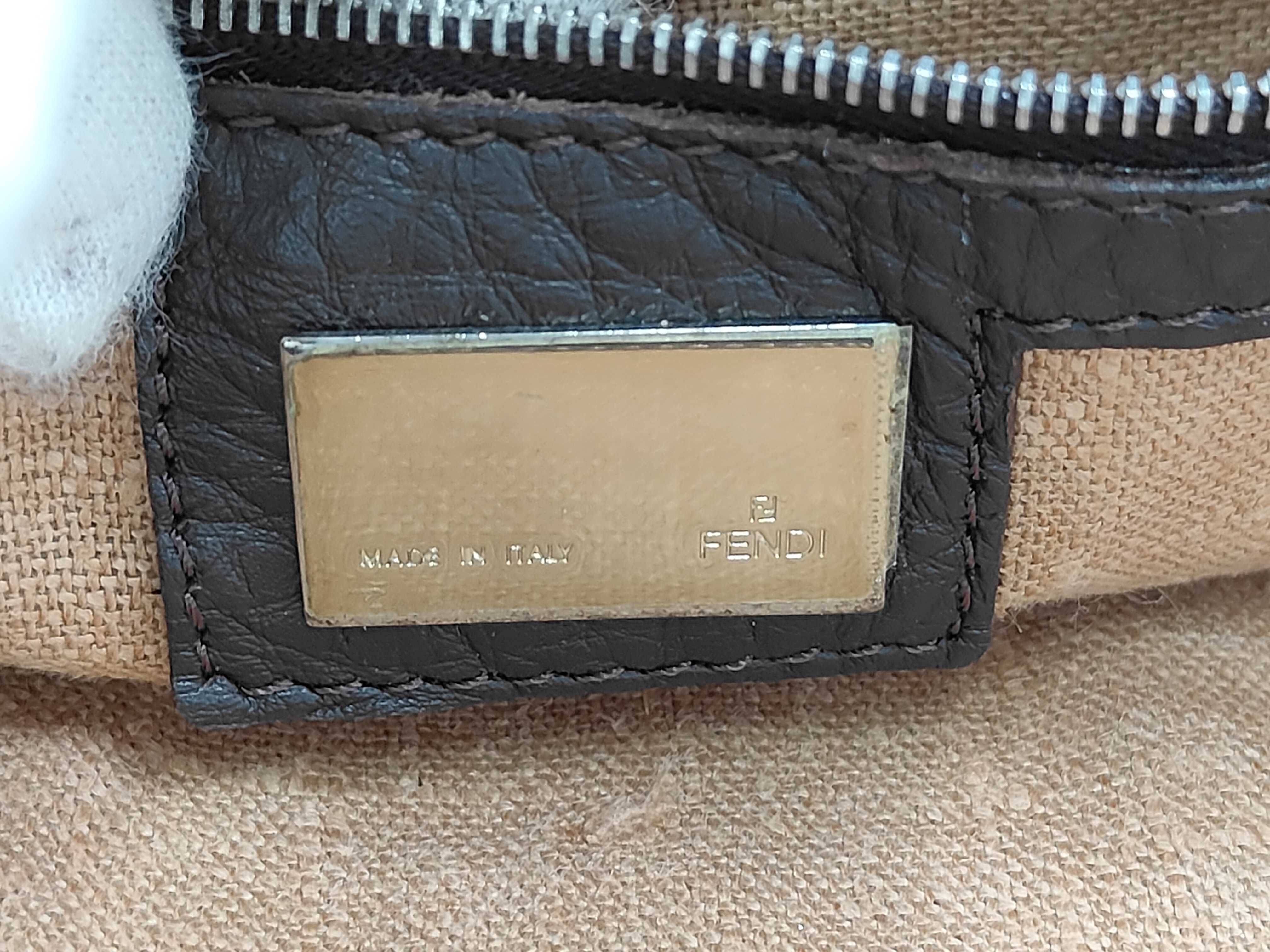 Calf Hair Leather Tote Bag — view 10