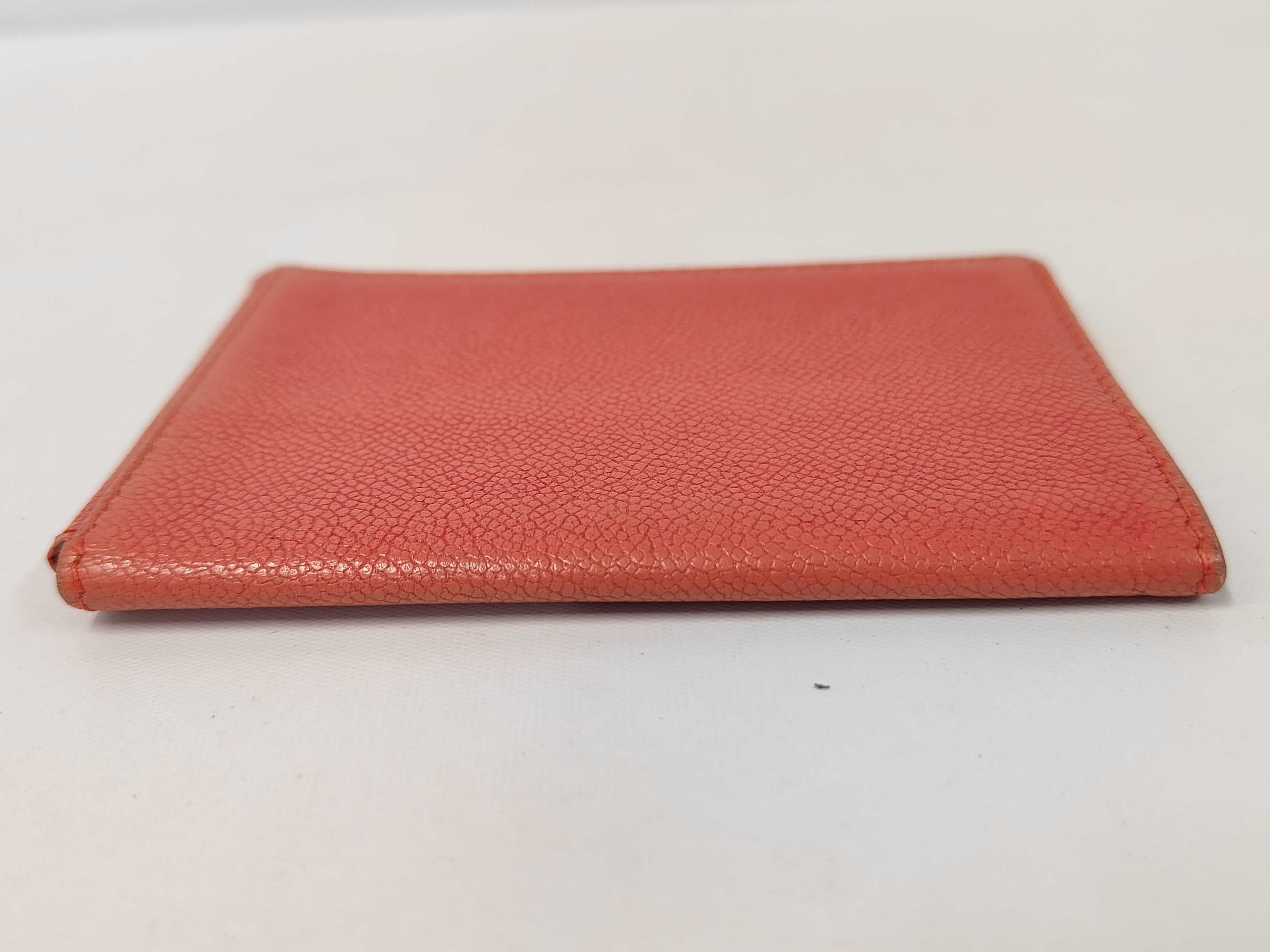 leather card case with box. (Card case, pass case, business card holder) — view 6