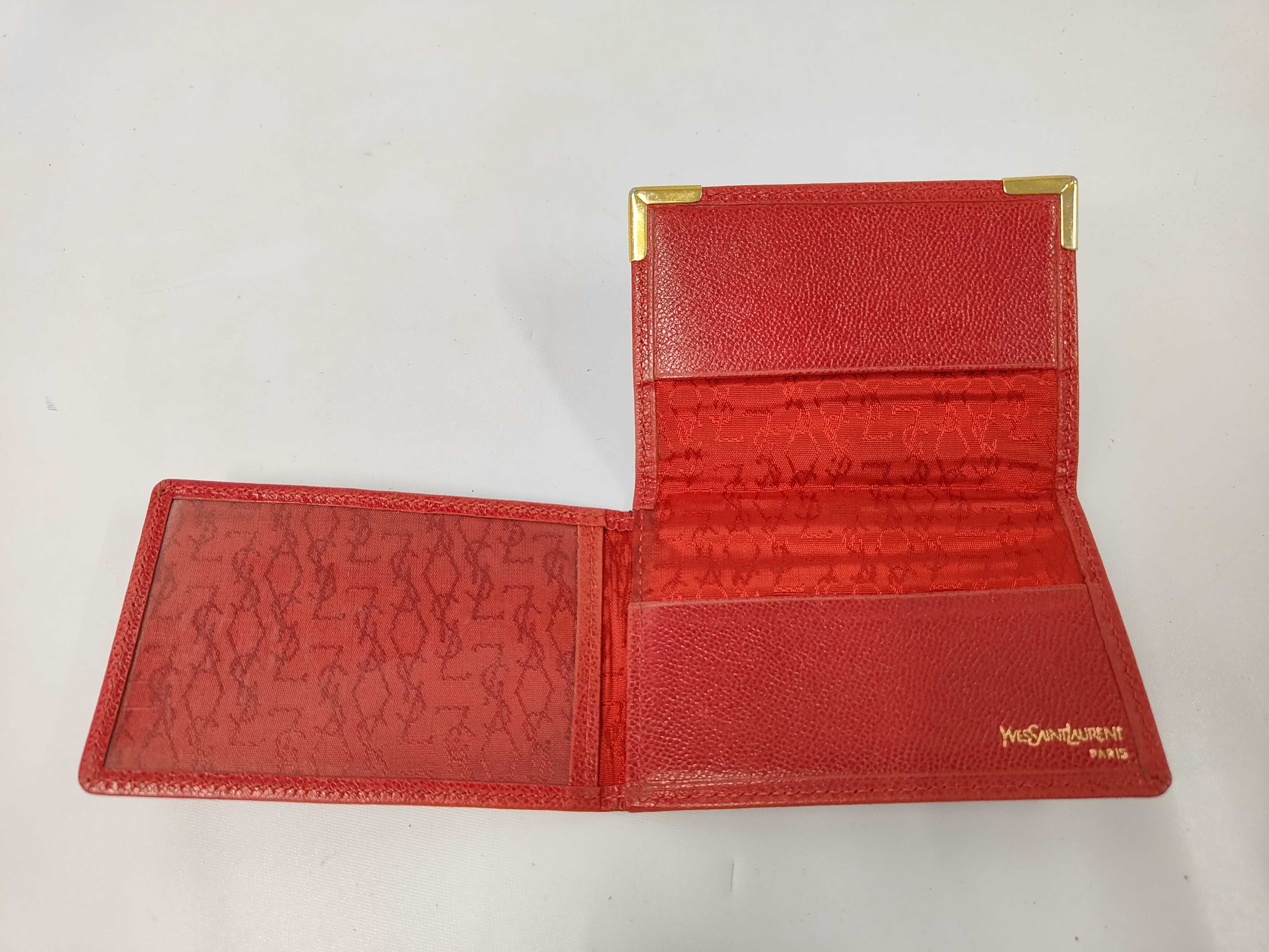 leather card case with box. (Card case, pass case, business card holder) — view 7