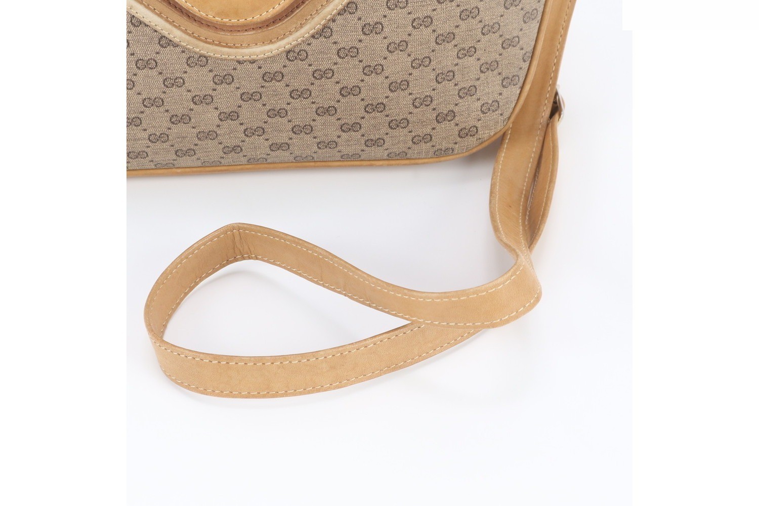 Micro GG Leather Shoulder Bag, Crossbody Bag — view 2