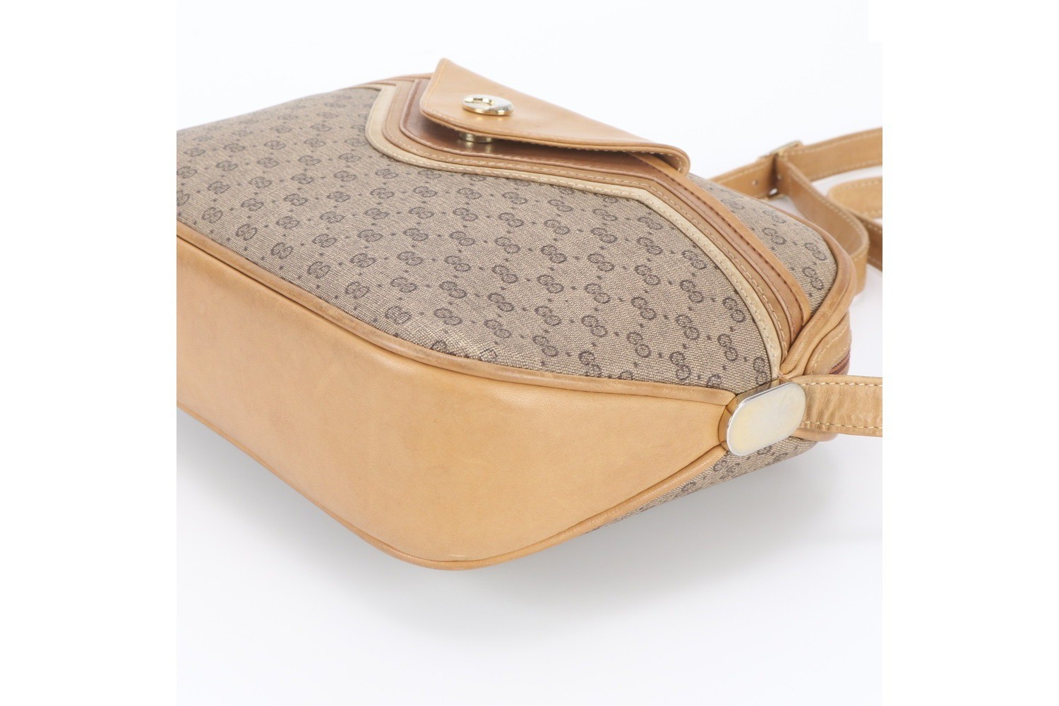 Micro GG Leather Shoulder Bag, Crossbody Bag — view 4