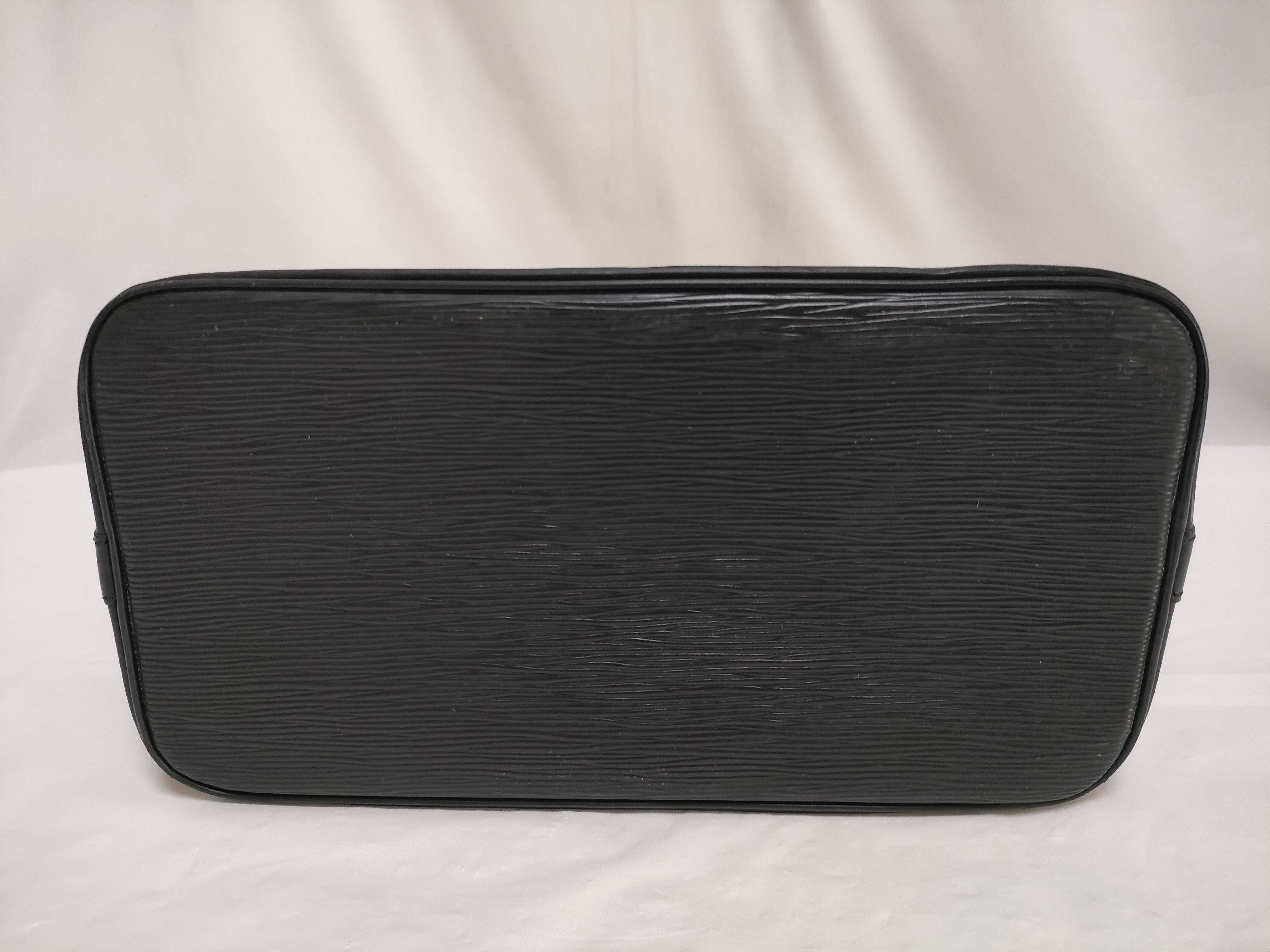 M52142 Alma PM Epi Black Handbag — view 7