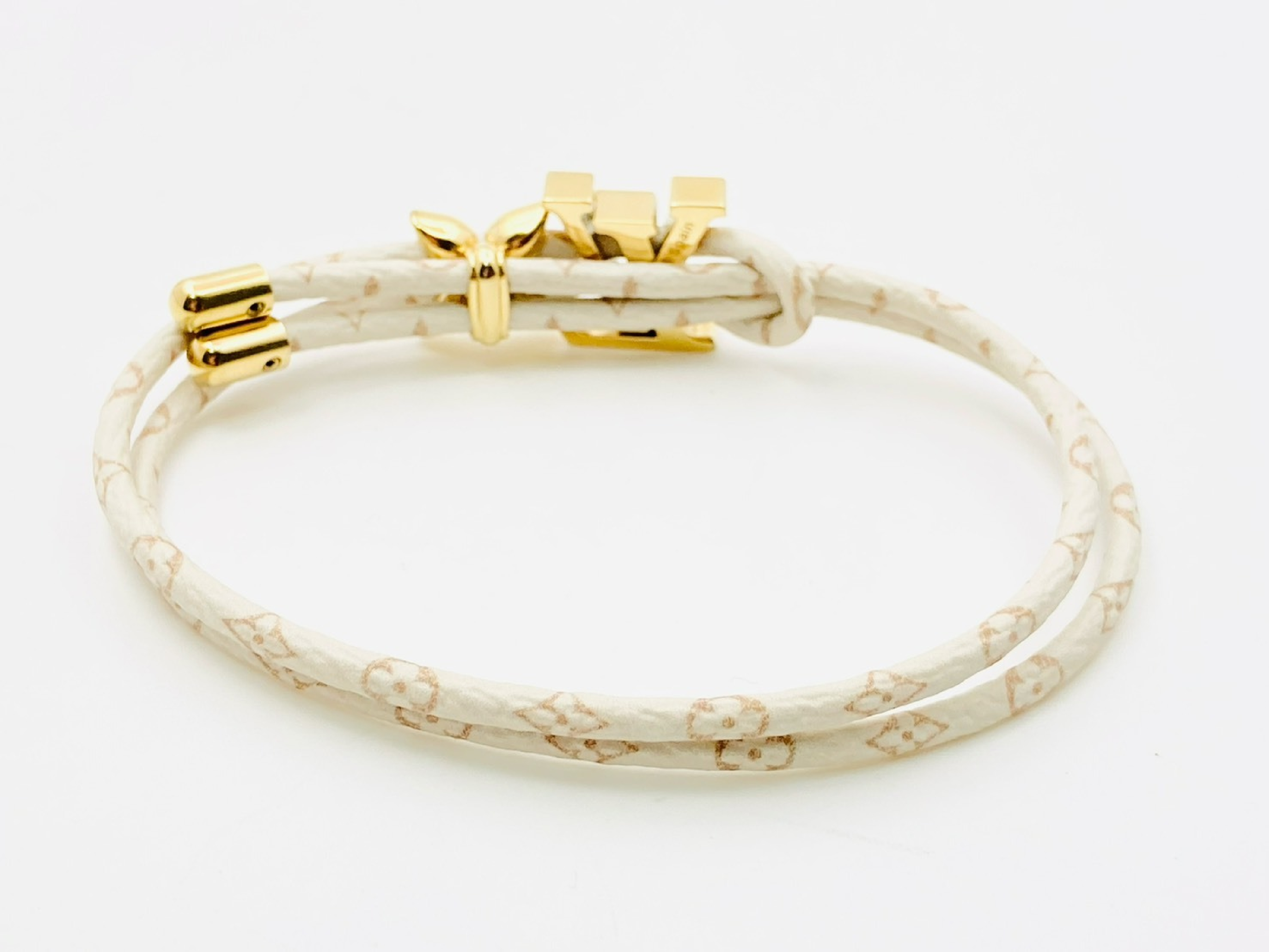 M8529Z Bracelet LV Bloom Monogram Bracelet Off-White BC4215 Bracelet/Bangle — view 2