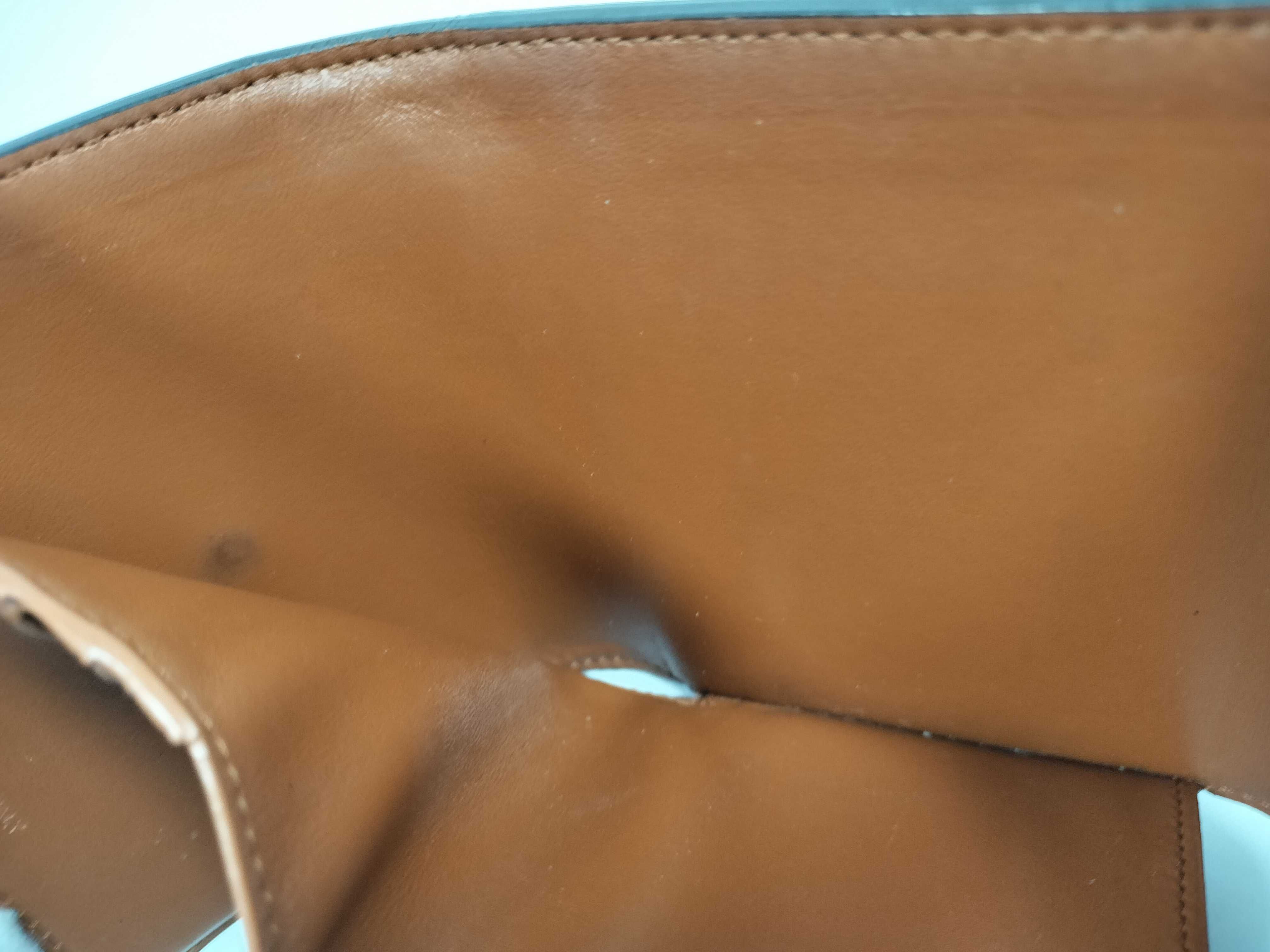 Triomphe Compact Wallet Leather Brown Wallet — view 11