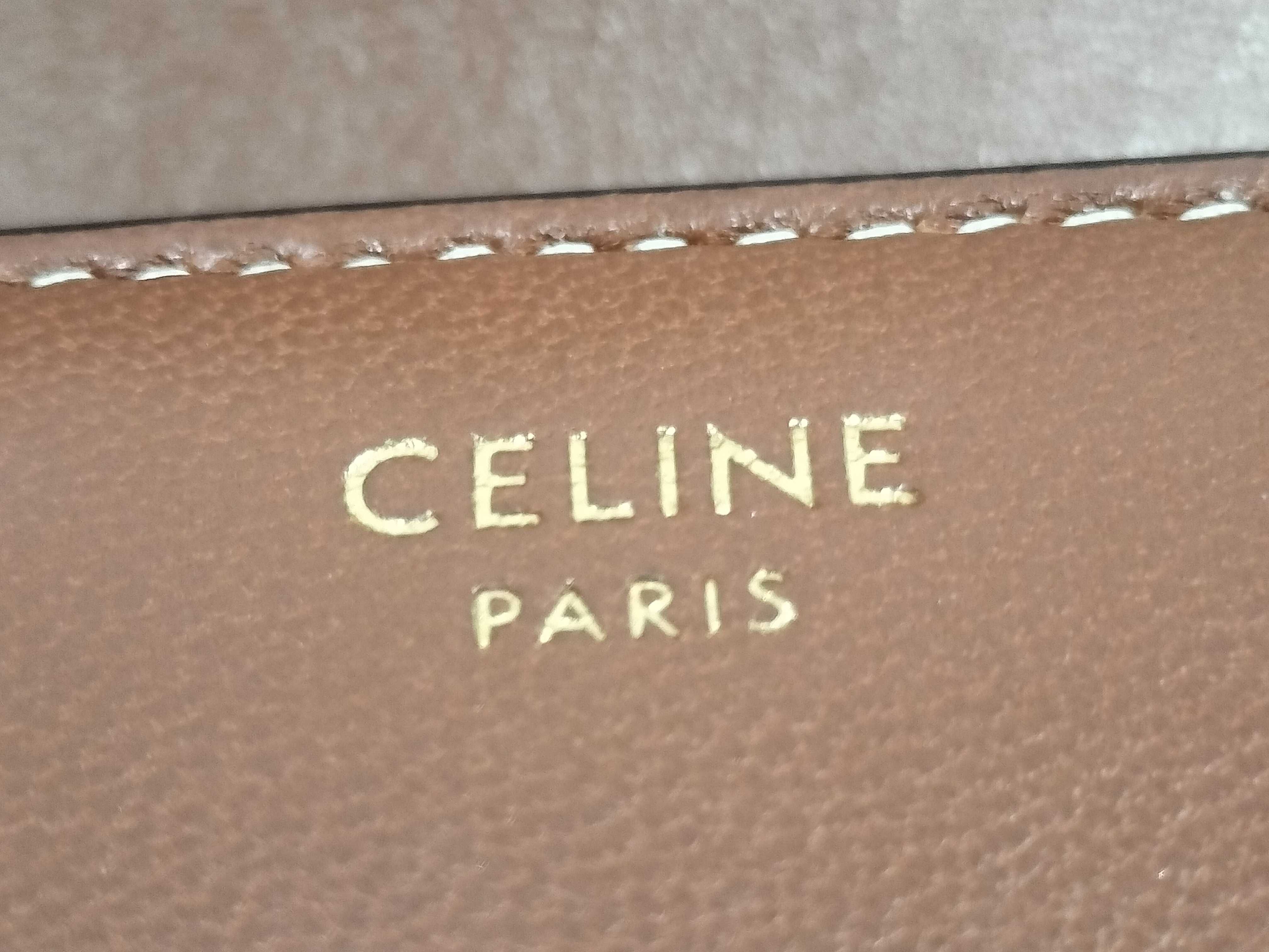 Triomphe Compact Wallet Leather Brown Wallet — view 9