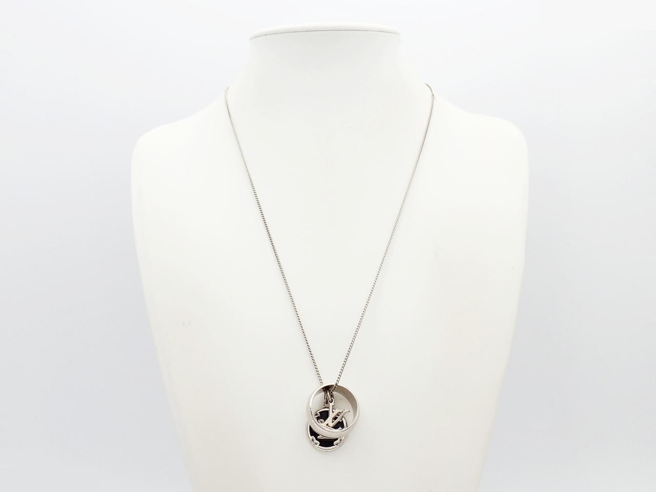 Monogram Ring Necklace M62485, Chain approx. 60cm — view 3