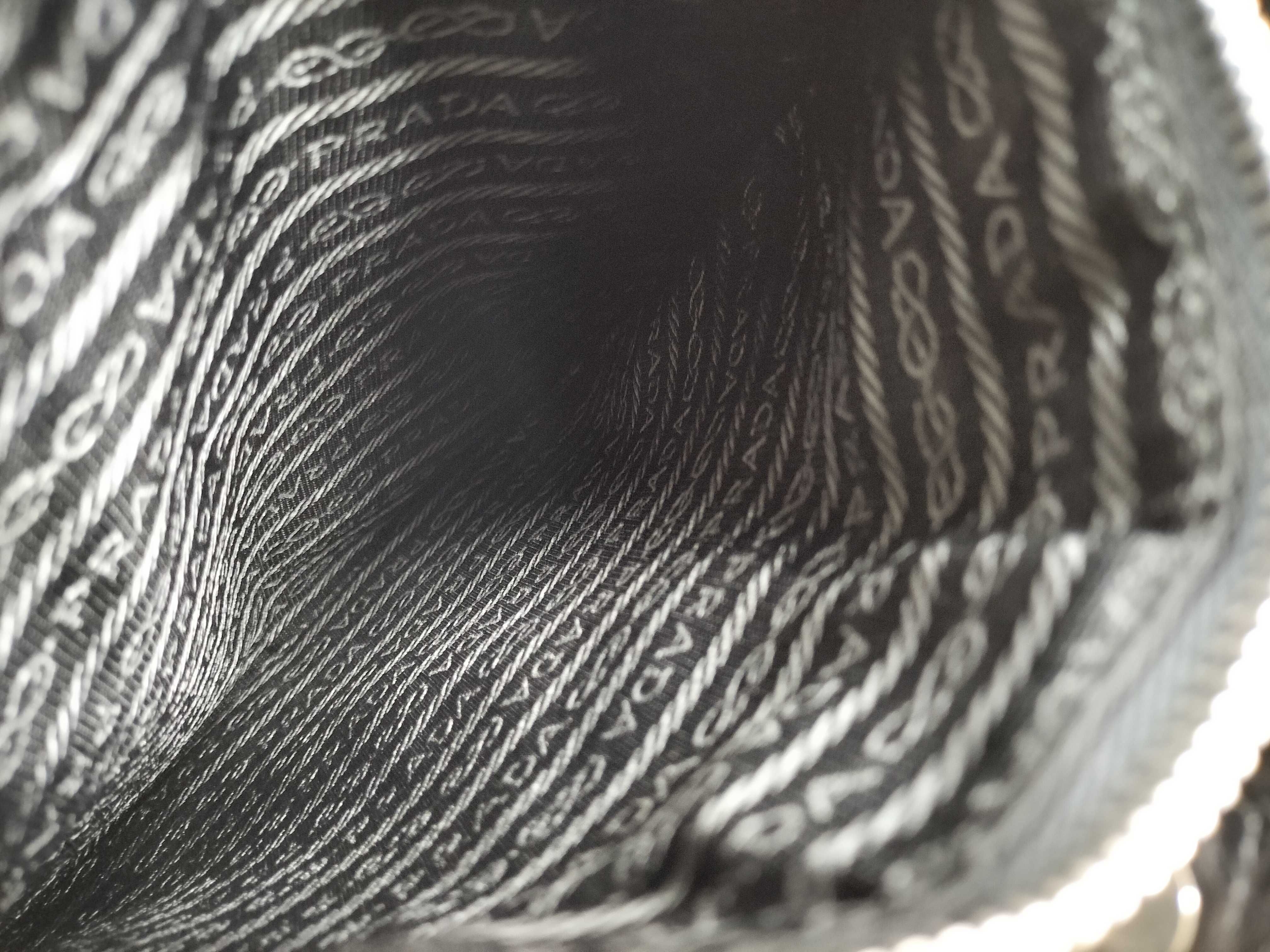 Nylon Tote Bag, Black Handbag — view 11
