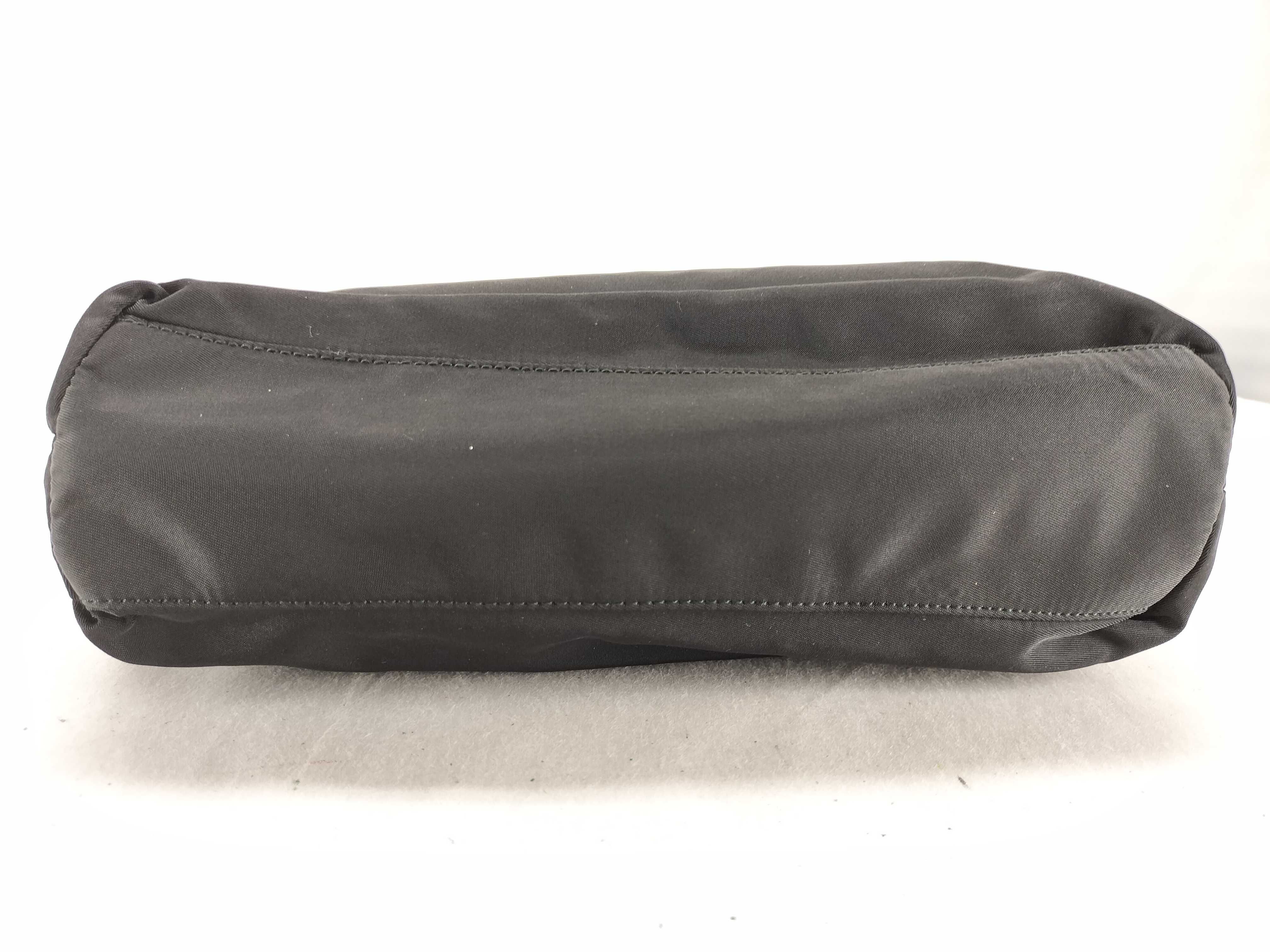 Nylon Tote Bag, Black Handbag — view 7