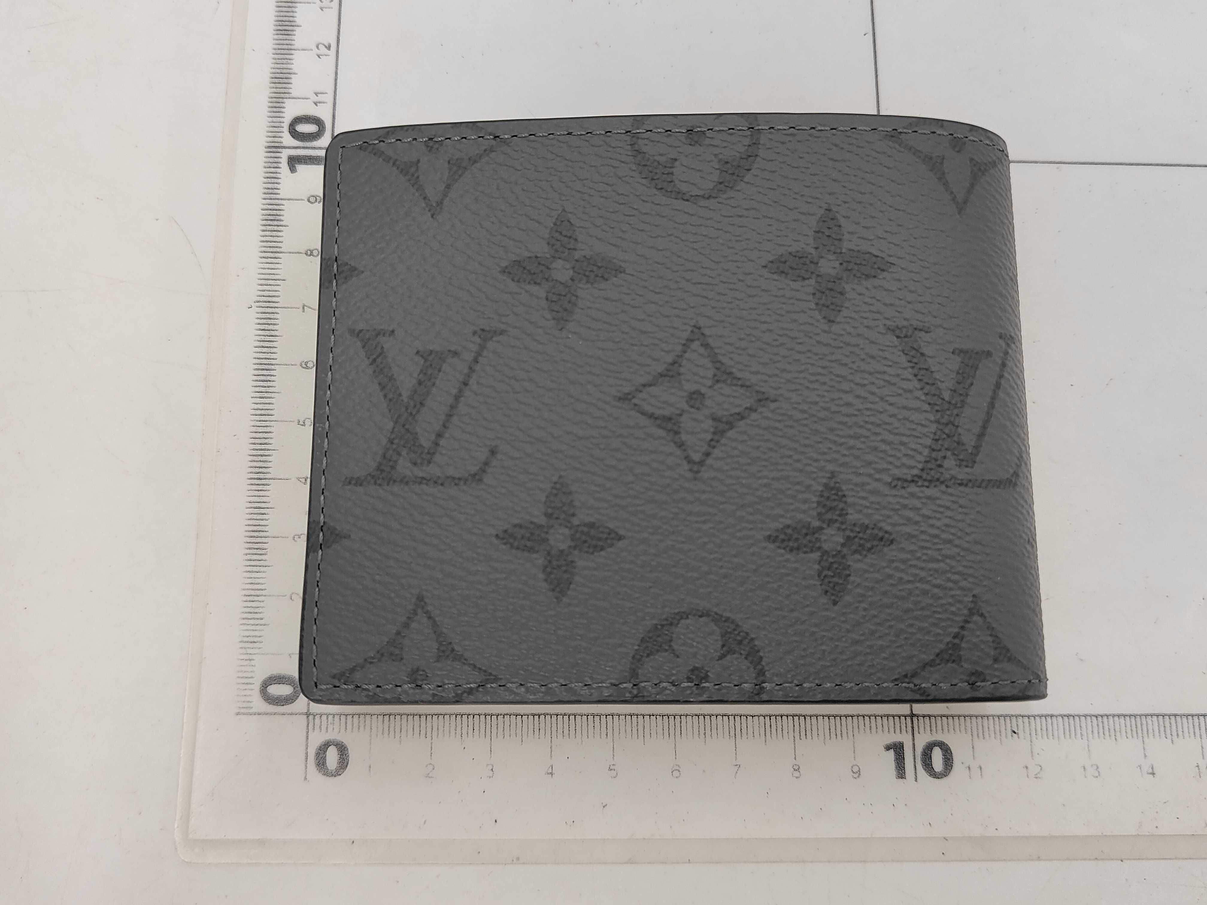 Monogram Louis Vuitton Monogram Bi-fold Wallet Eclipse RFID detected — view 2