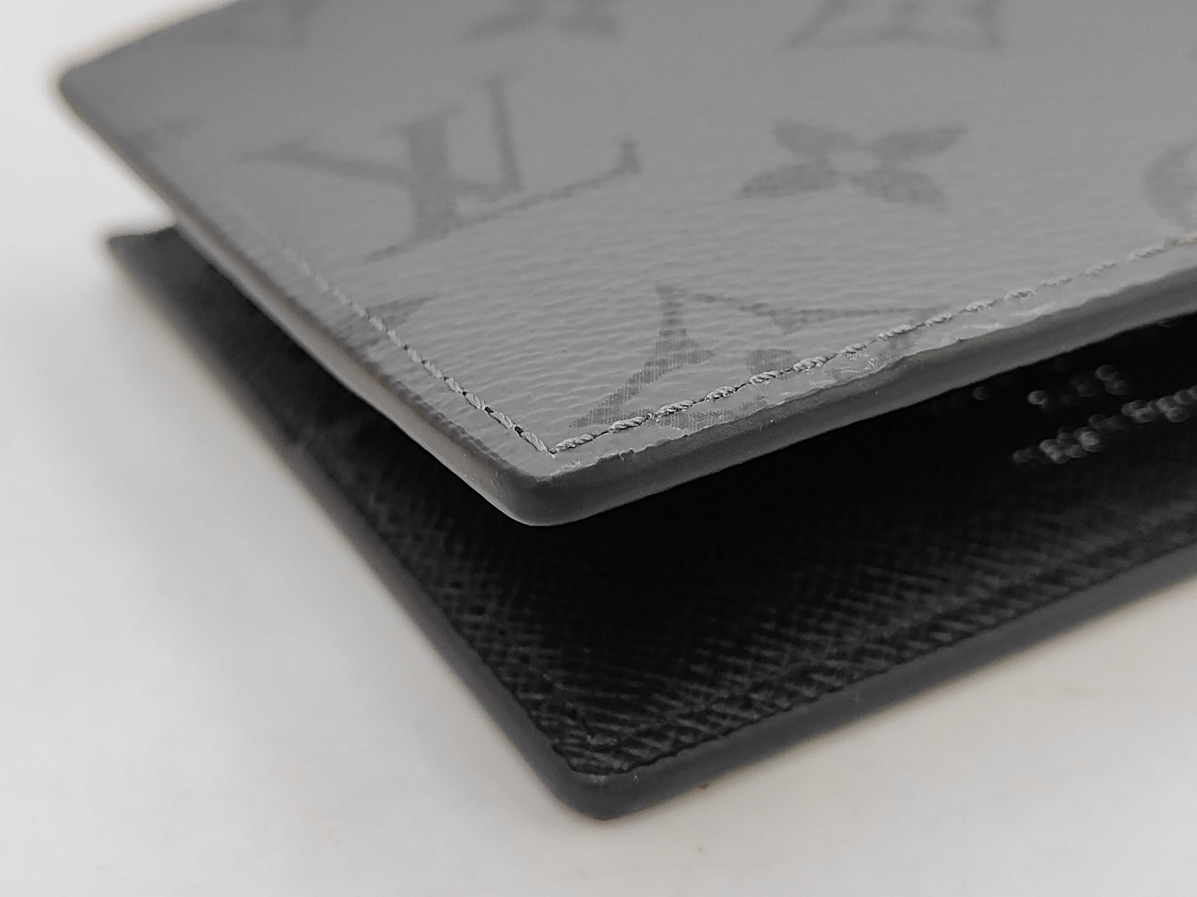 Monogram Louis Vuitton Monogram Bi-fold Wallet Eclipse RFID detected — view 3