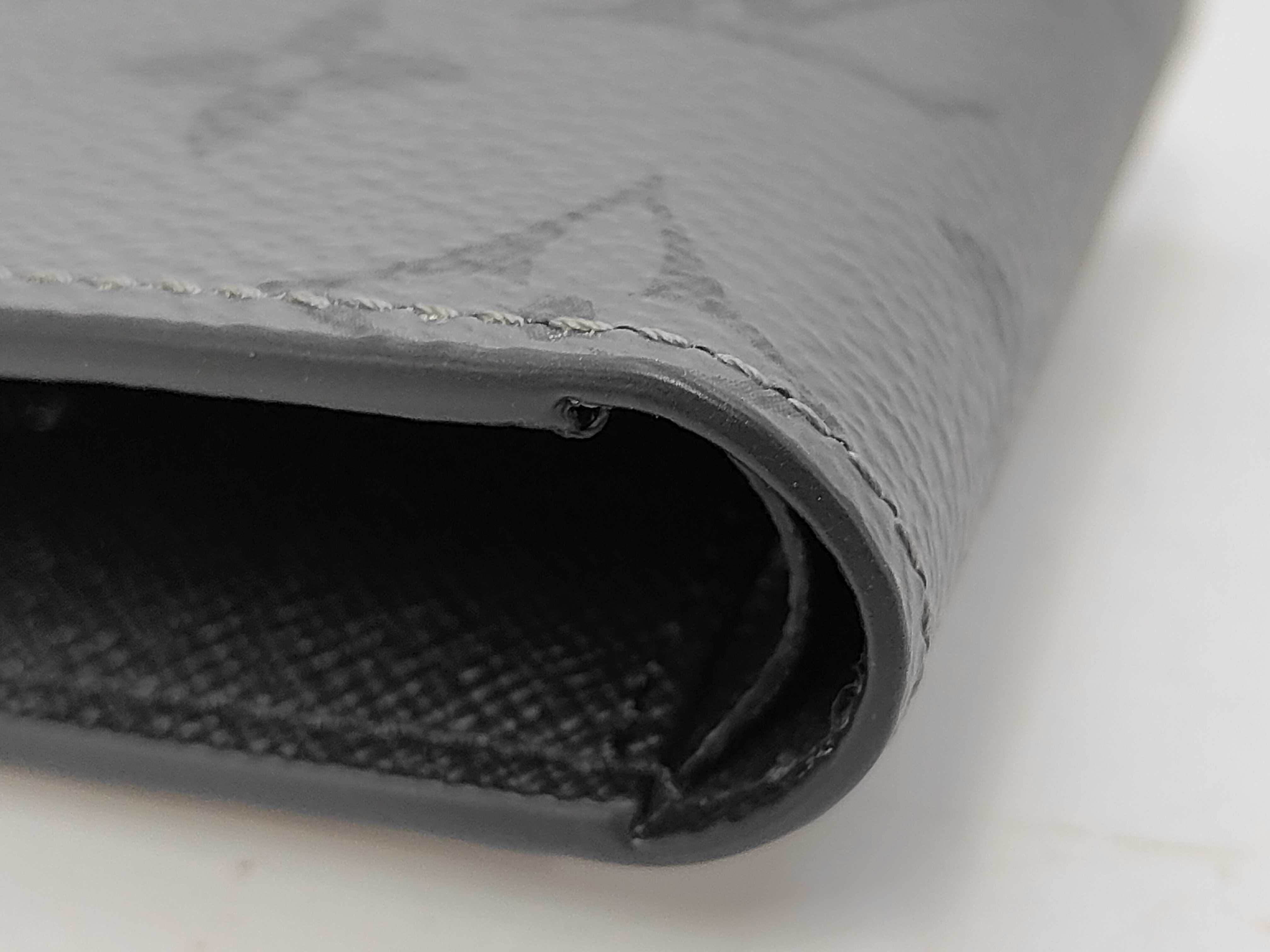 Monogram Louis Vuitton Monogram Bi-fold Wallet Eclipse RFID detected — view 4