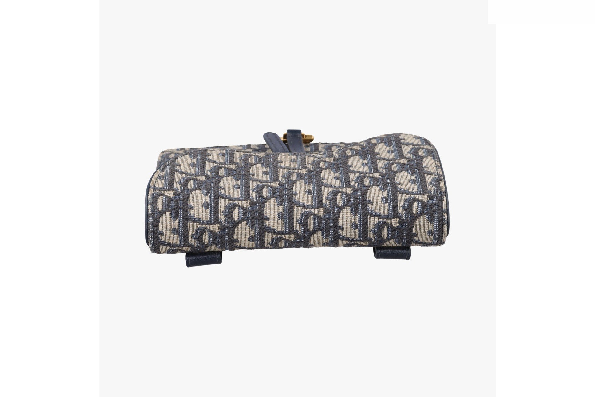 Saddle, Jacquard, Navy x Gray — view 5