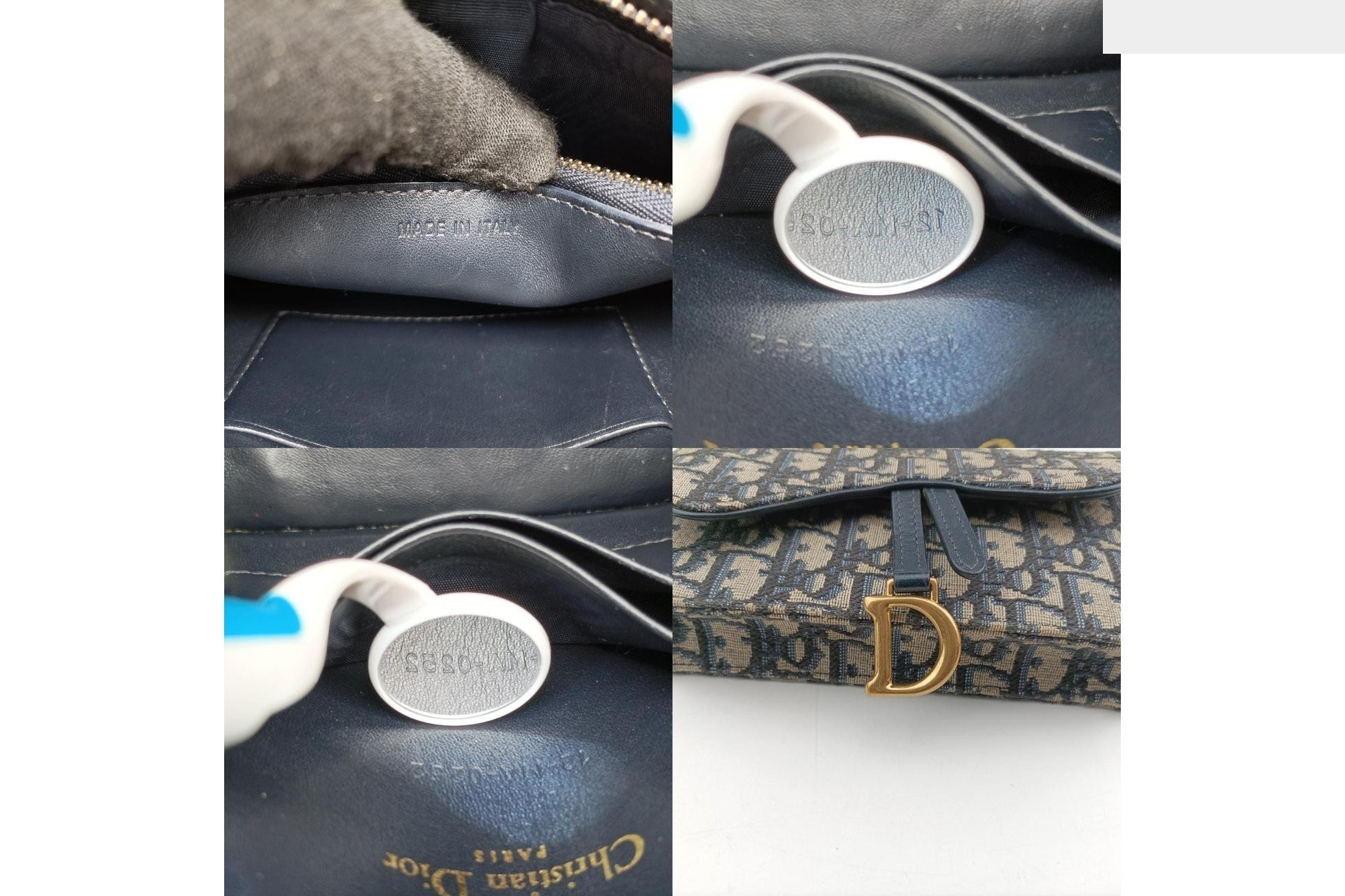 Saddle, Jacquard, Navy x Gray — view 8