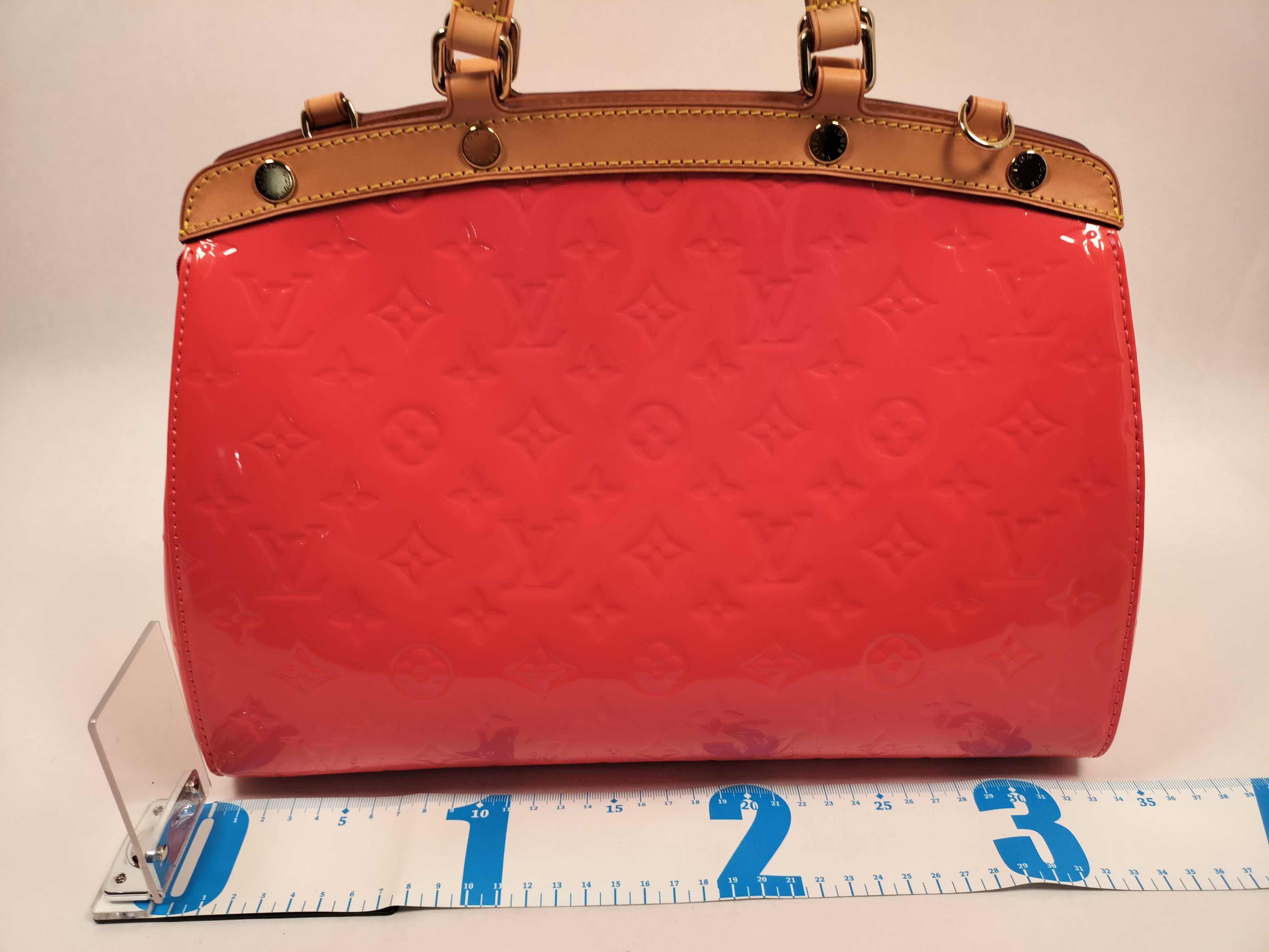 Vernis Vuitton Vernis Blair MM M90179 AA4196 Red Handbag — view 2