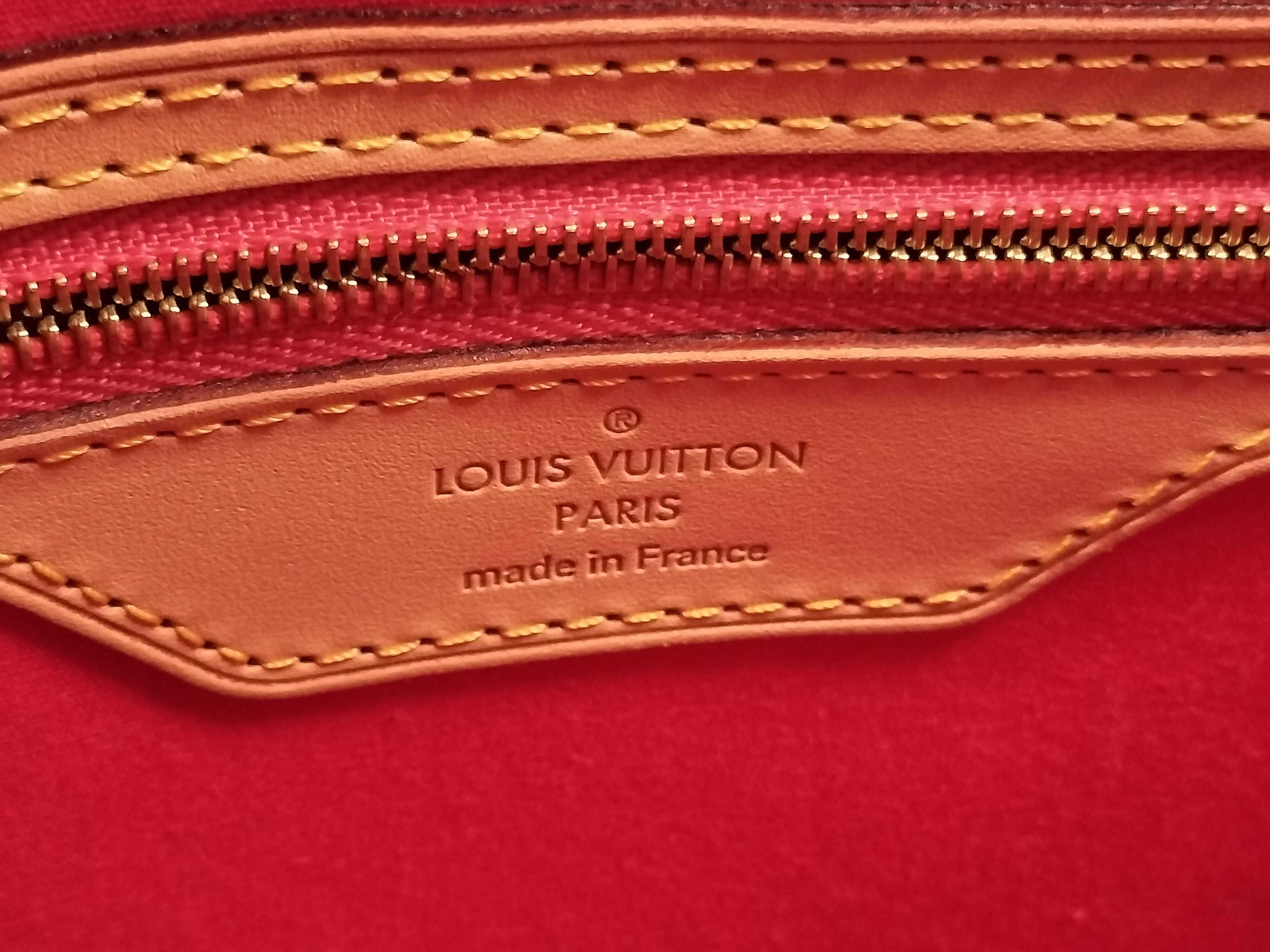 Vernis Vuitton Vernis Blair MM M90179 AA4196 Red Handbag — view 11
