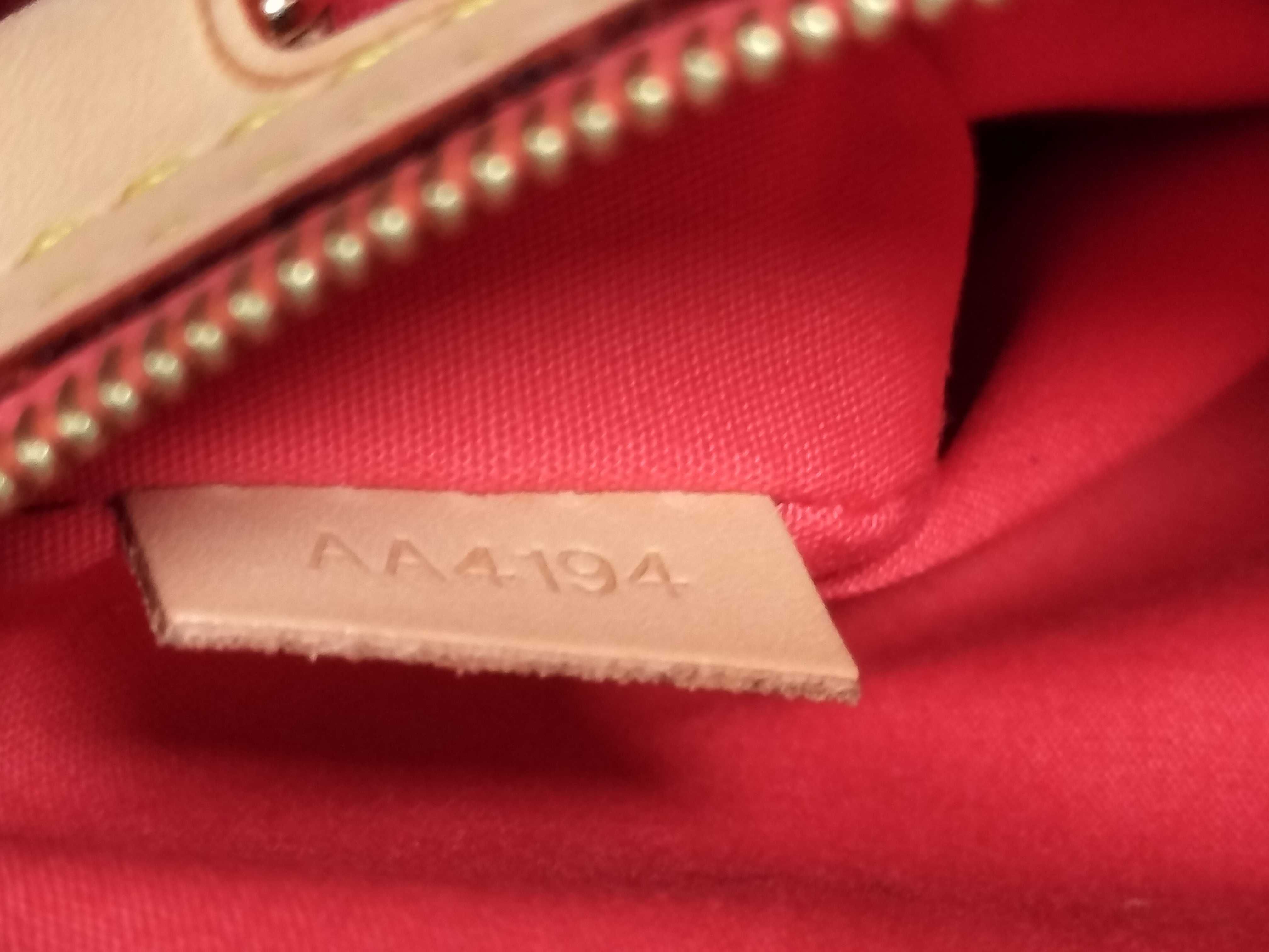 Vernis Vuitton Vernis Blair MM M90179 AA4196 Red Handbag — view 12