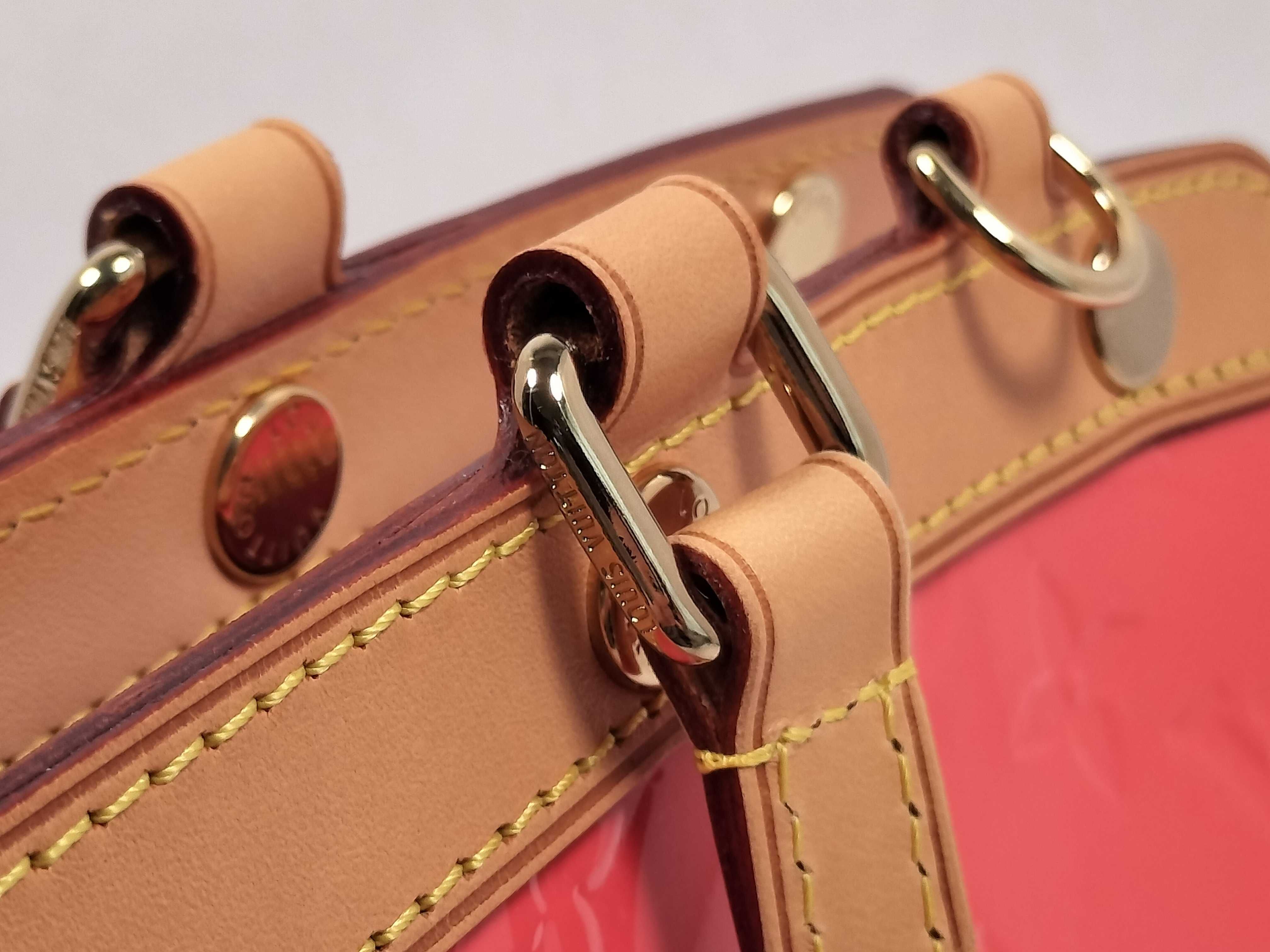 Vernis Vuitton Vernis Blair MM M90179 AA4196 Red Handbag — view 14