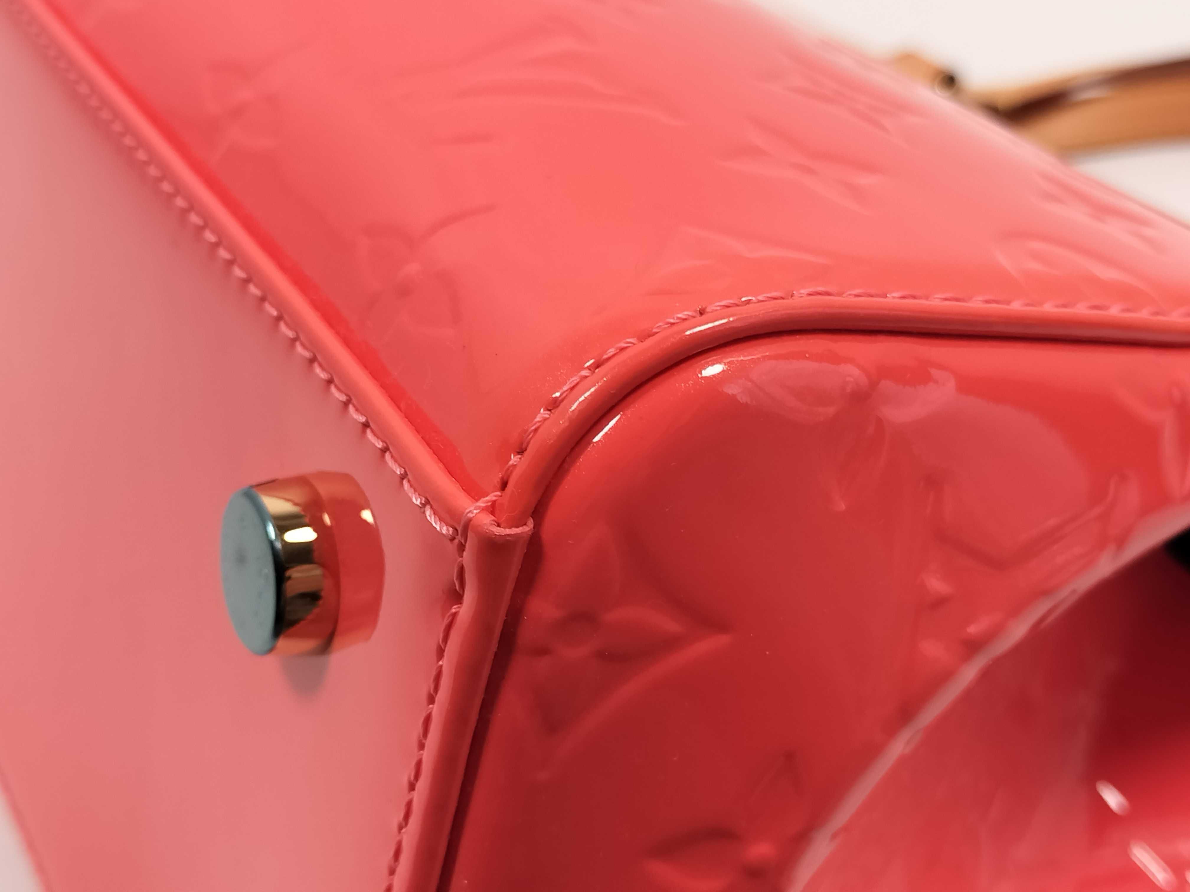 Vernis Vuitton Vernis Blair MM M90179 AA4196 Red Handbag — view 4