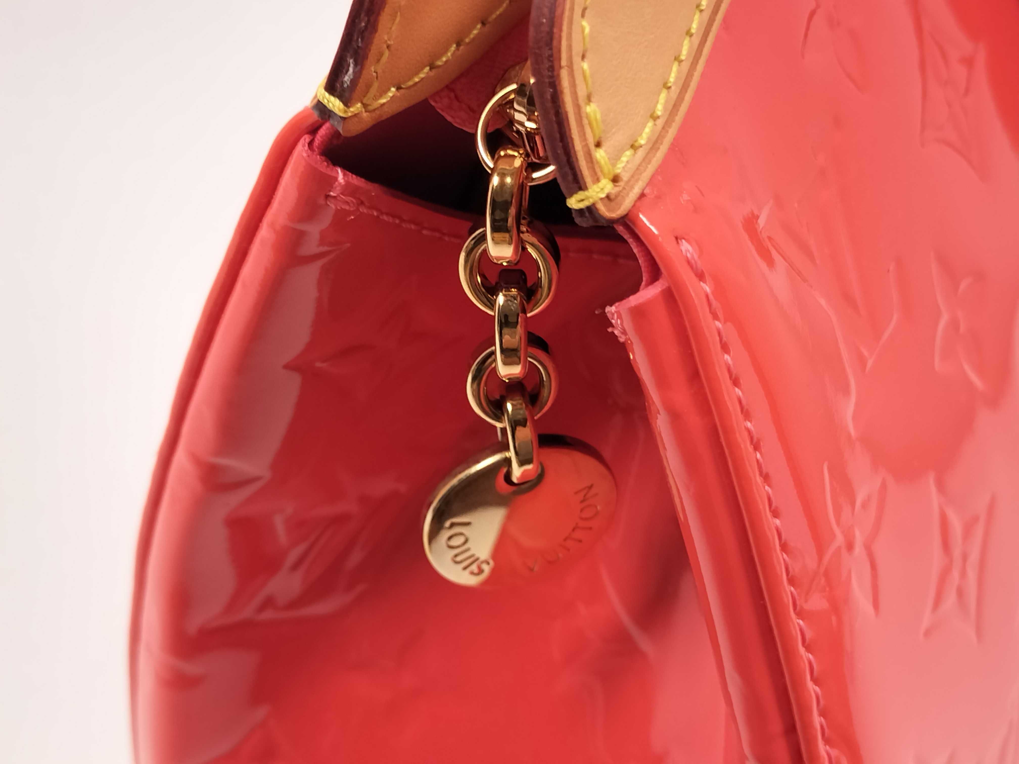 Vernis Vuitton Vernis Blair MM M90179 AA4196 Red Handbag — view 7