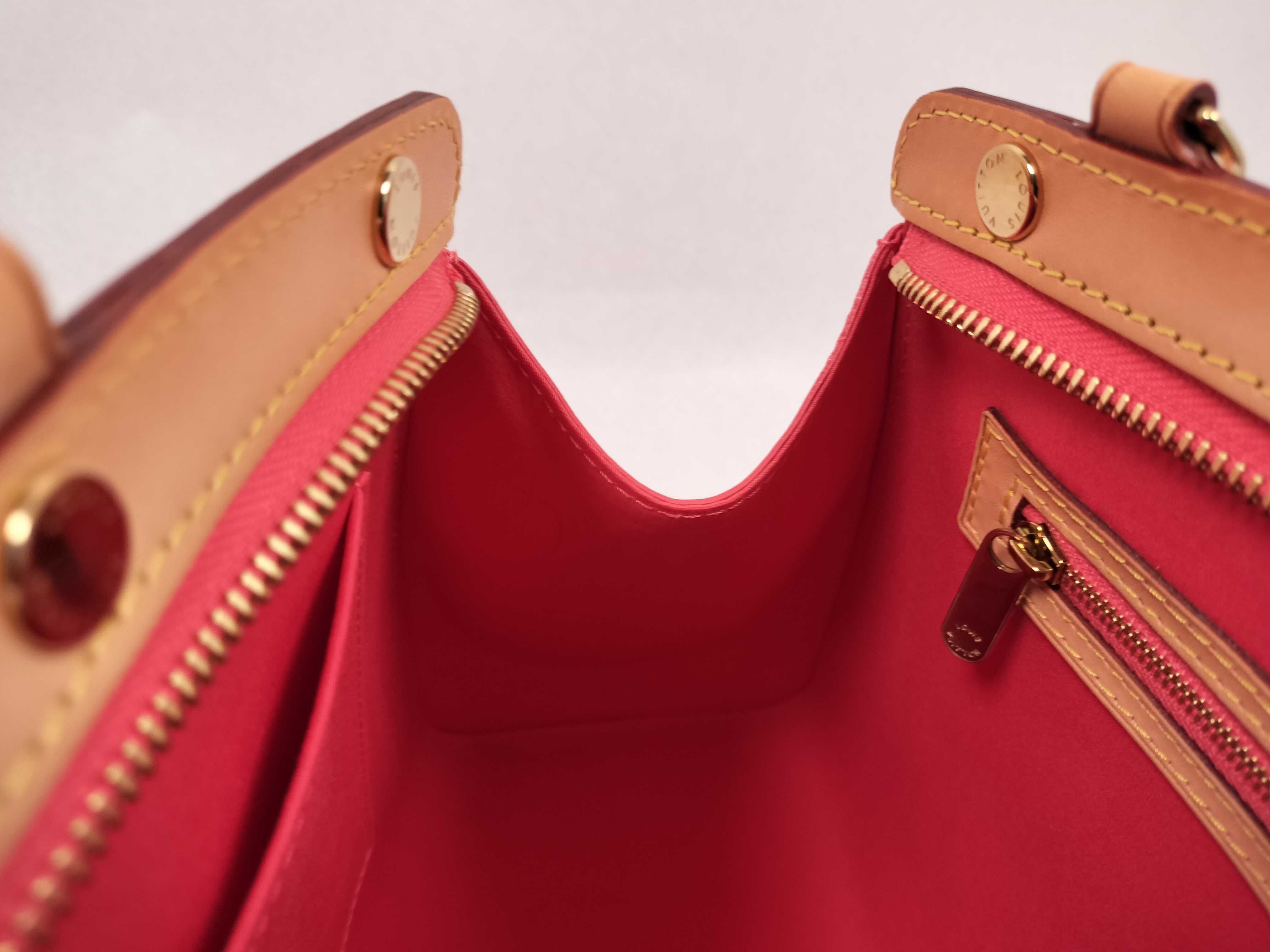 Vernis Vuitton Vernis Blair MM M90179 AA4196 Red Handbag — view 8