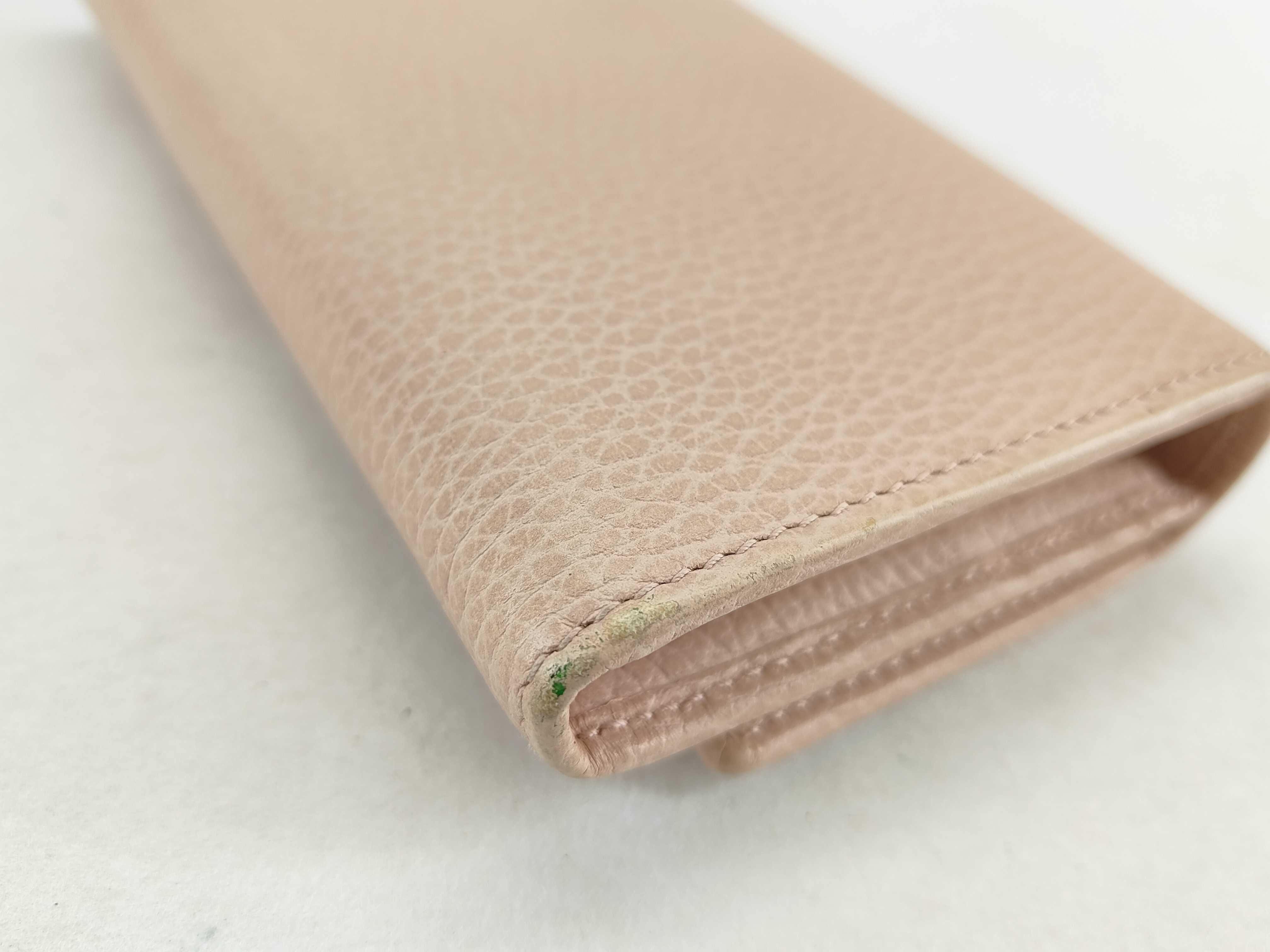 Bi-fold Long Wallet GG Marmont Leather Pink Box Wallet — view 3
