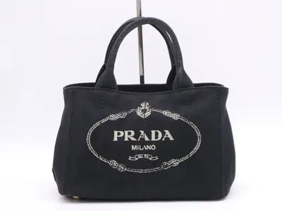 Canvas Canapa Mini Handbag, Black