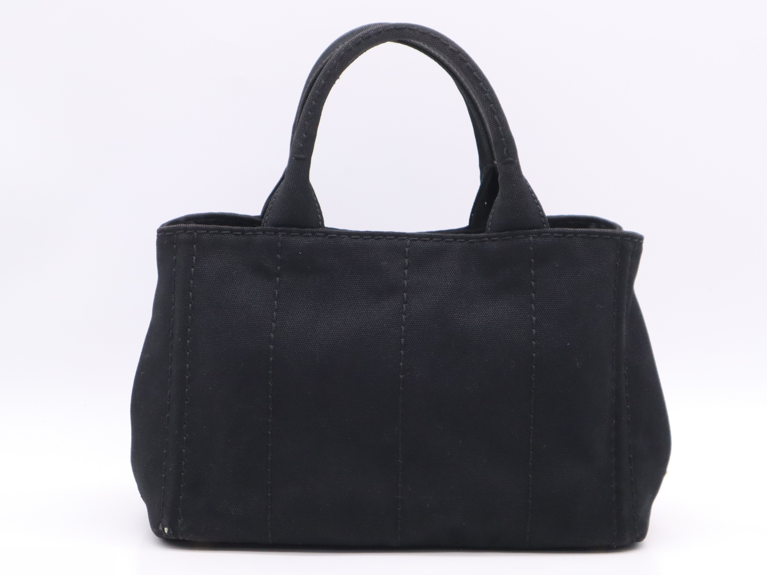 Canvas Canapa Mini Handbag, Black — view 2