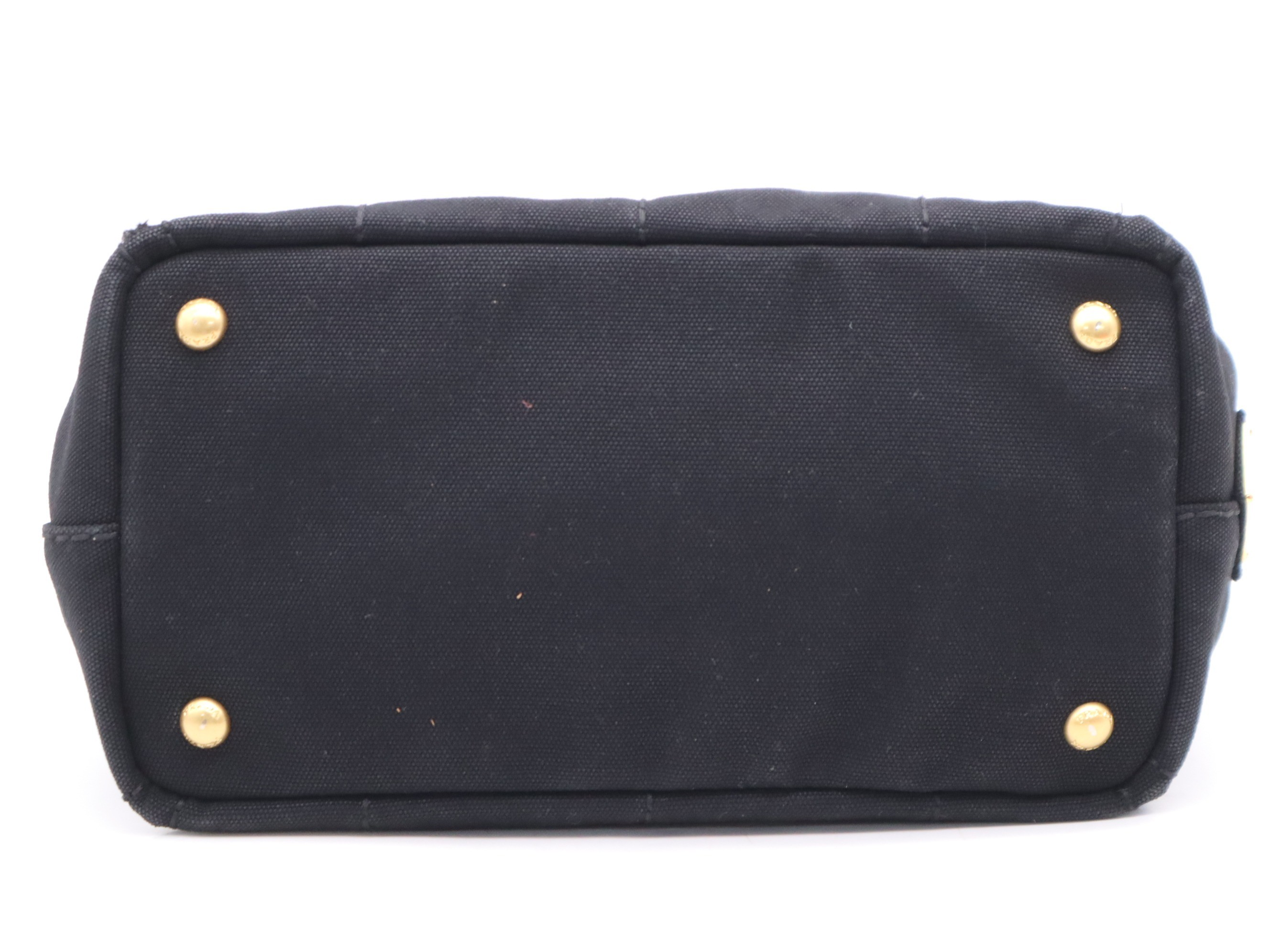 Canvas Canapa Mini Handbag, Black — view 4