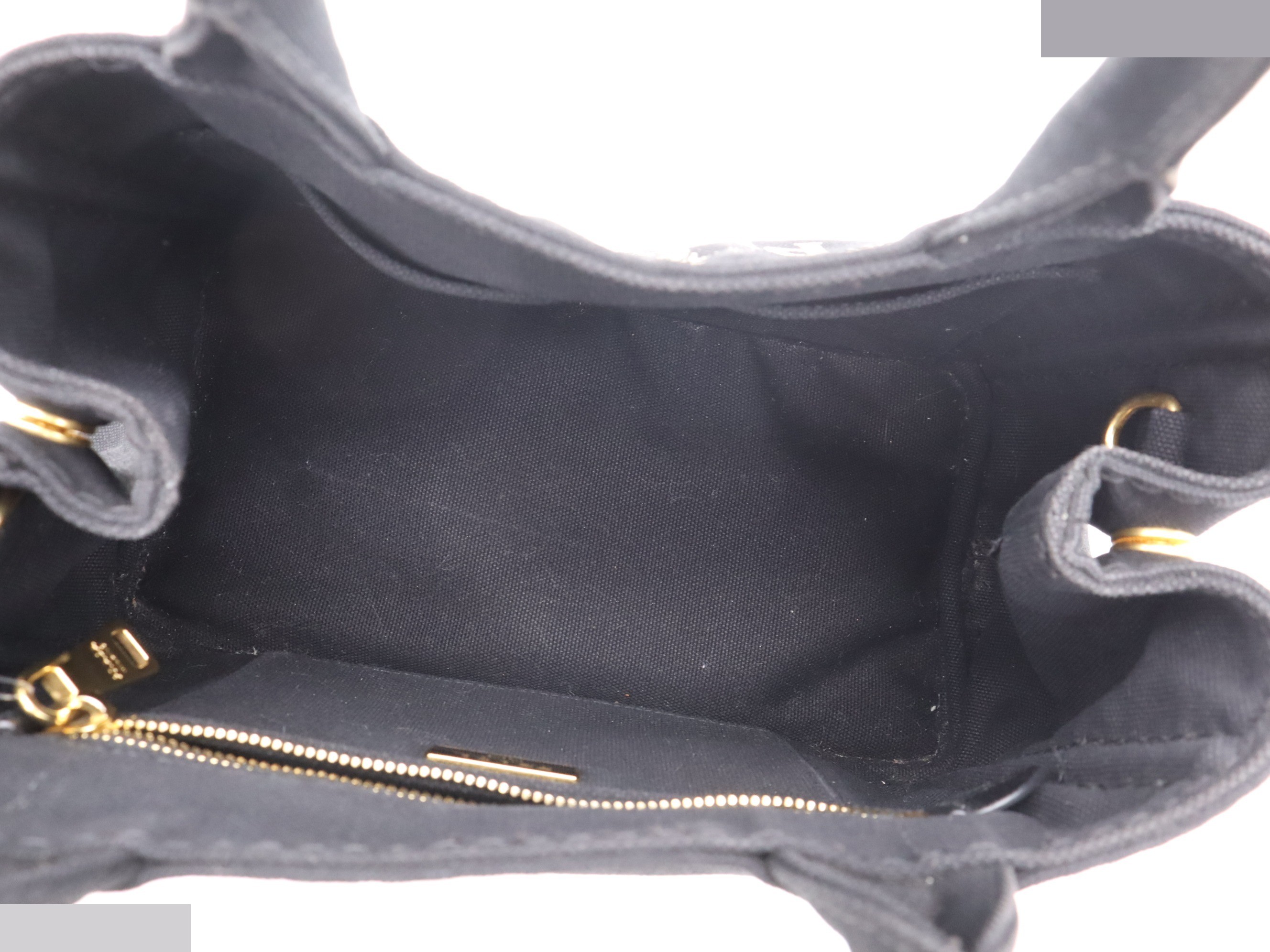 Canvas Canapa Mini Handbag, Black — view 7