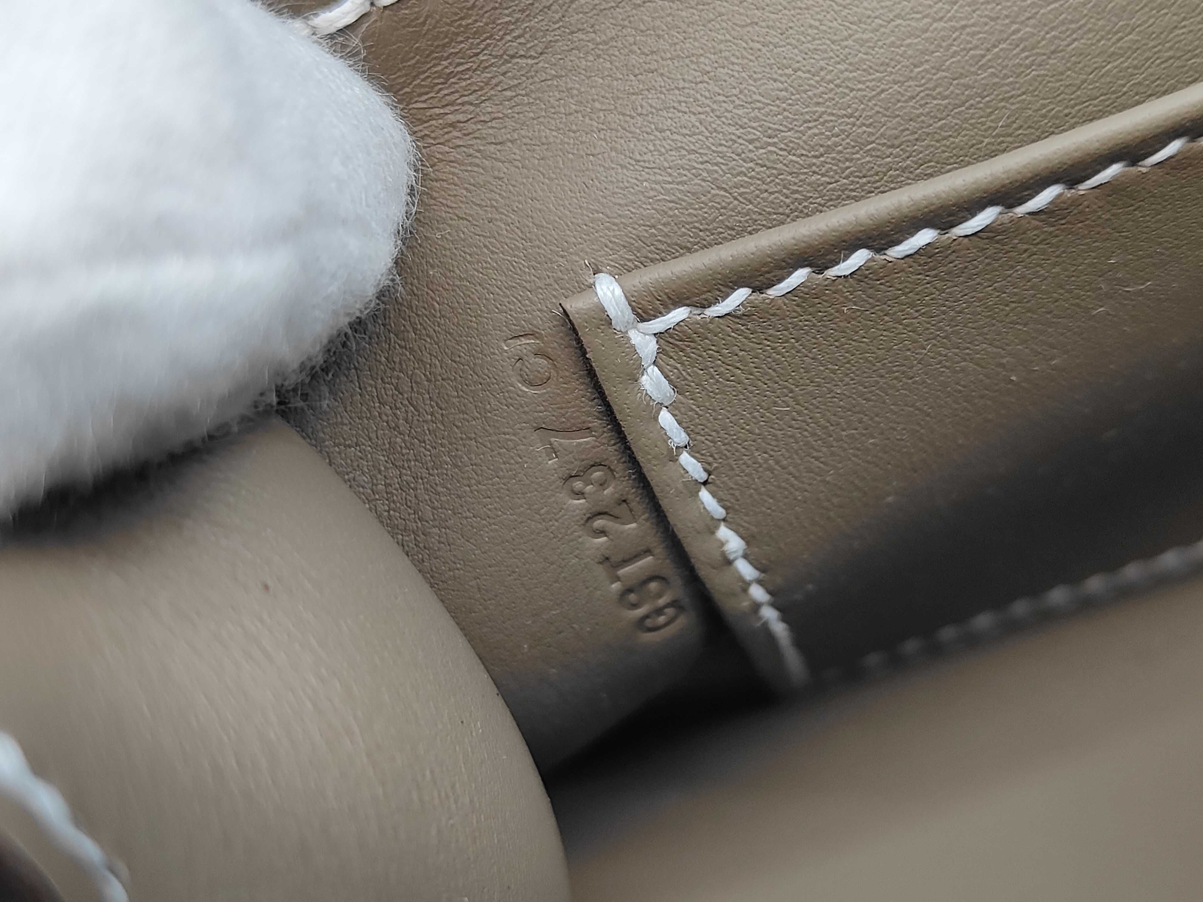 Pochette Kelly Swift Etoupe Silver Hardware G Stamp Handbag — view 7