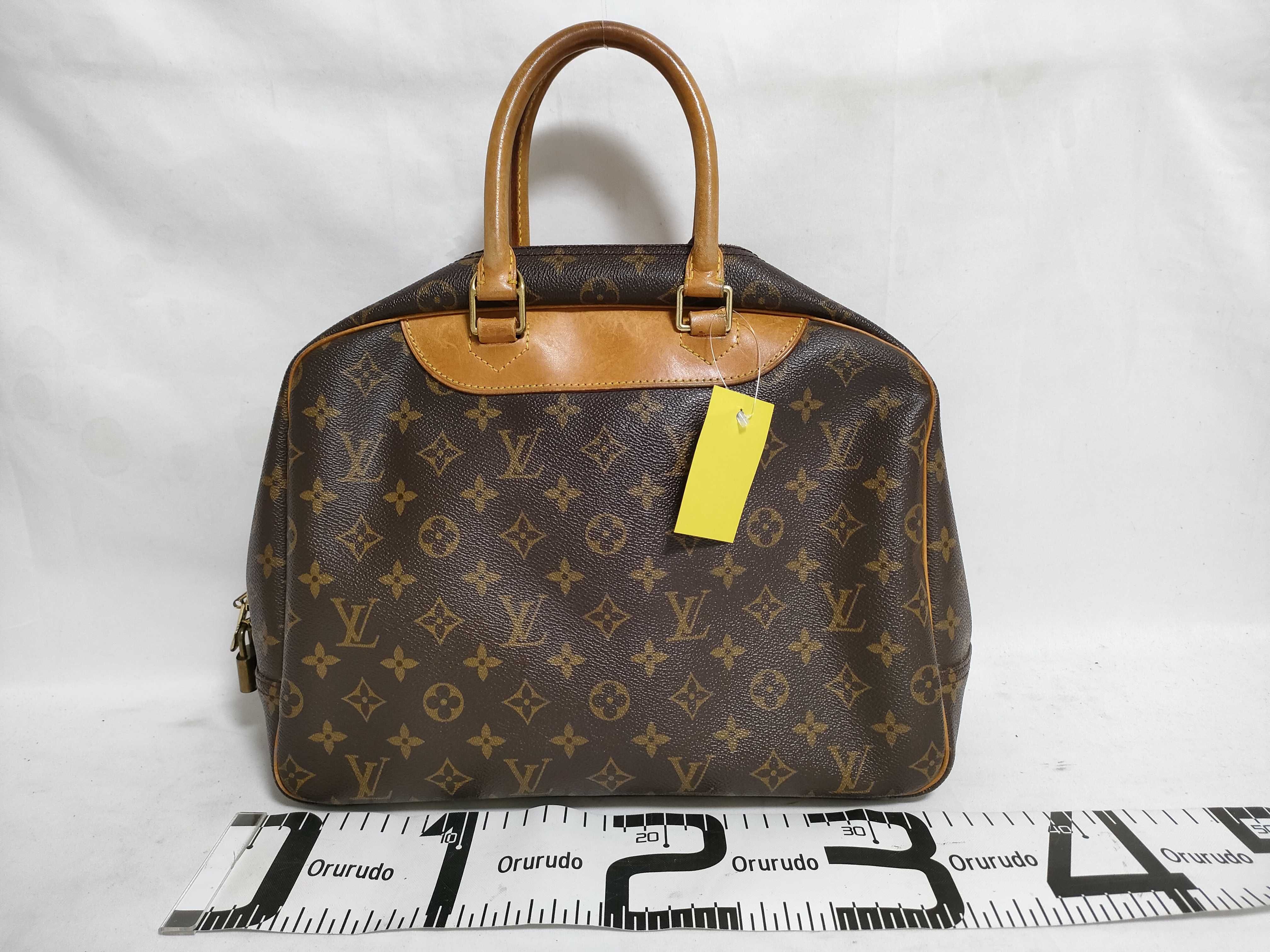 Monogram M47270 Deauville Handbag with Padlock — view 2