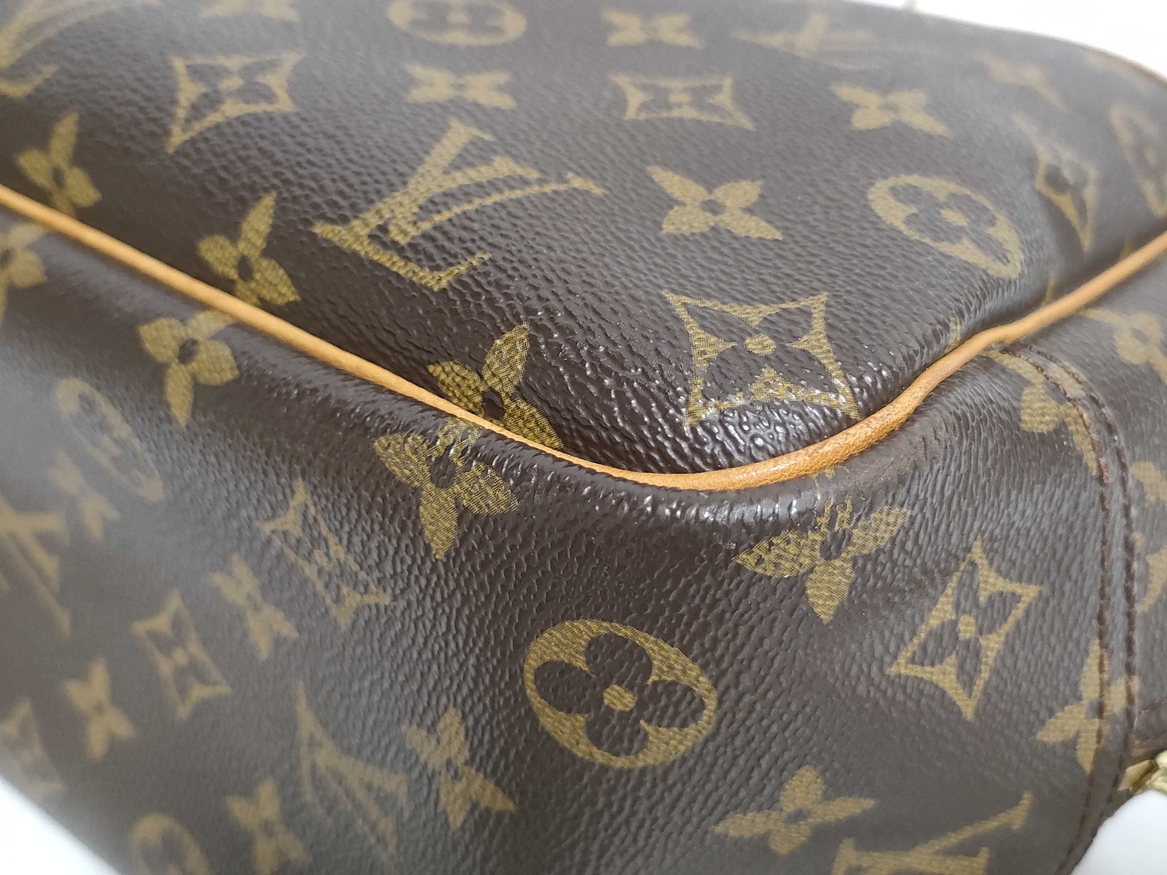 Monogram M47270 Deauville Handbag with Padlock — view 7